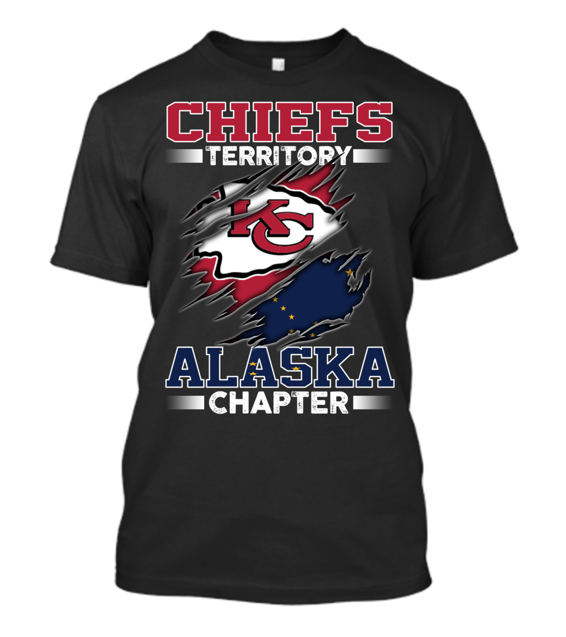 CHIEFS TERRITORY KC ALASKA CHAPTER T-Shirt