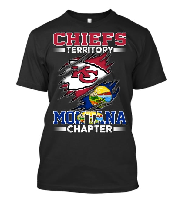 CHIEFS Territory Montana Chapter Kansas City T-Shirt
