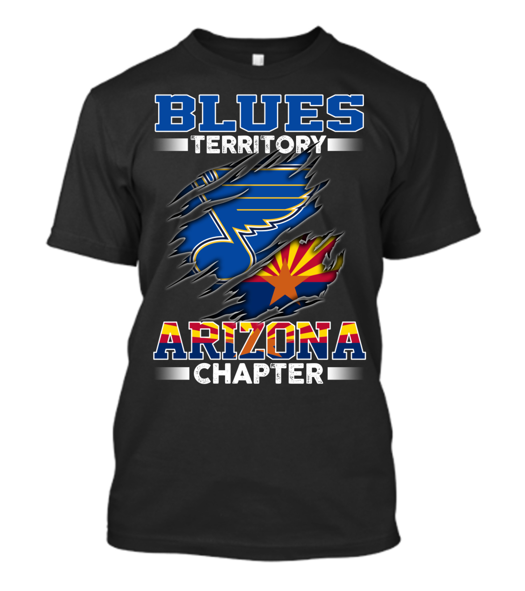 BLUES TERRITORY ARIZONA CHAPTER T-Shirt