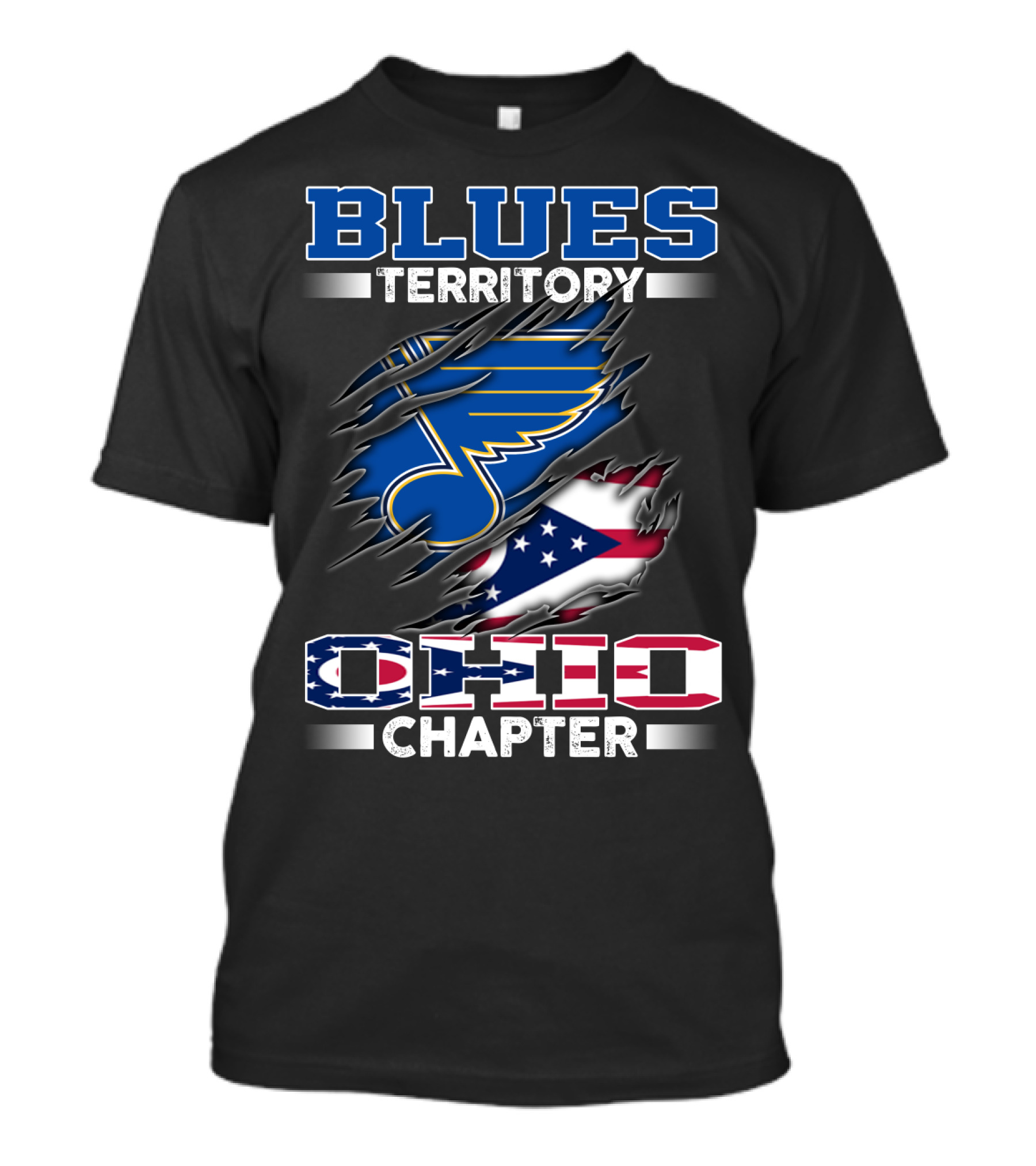 Blues Territory Ohio Chapter T-Shirt