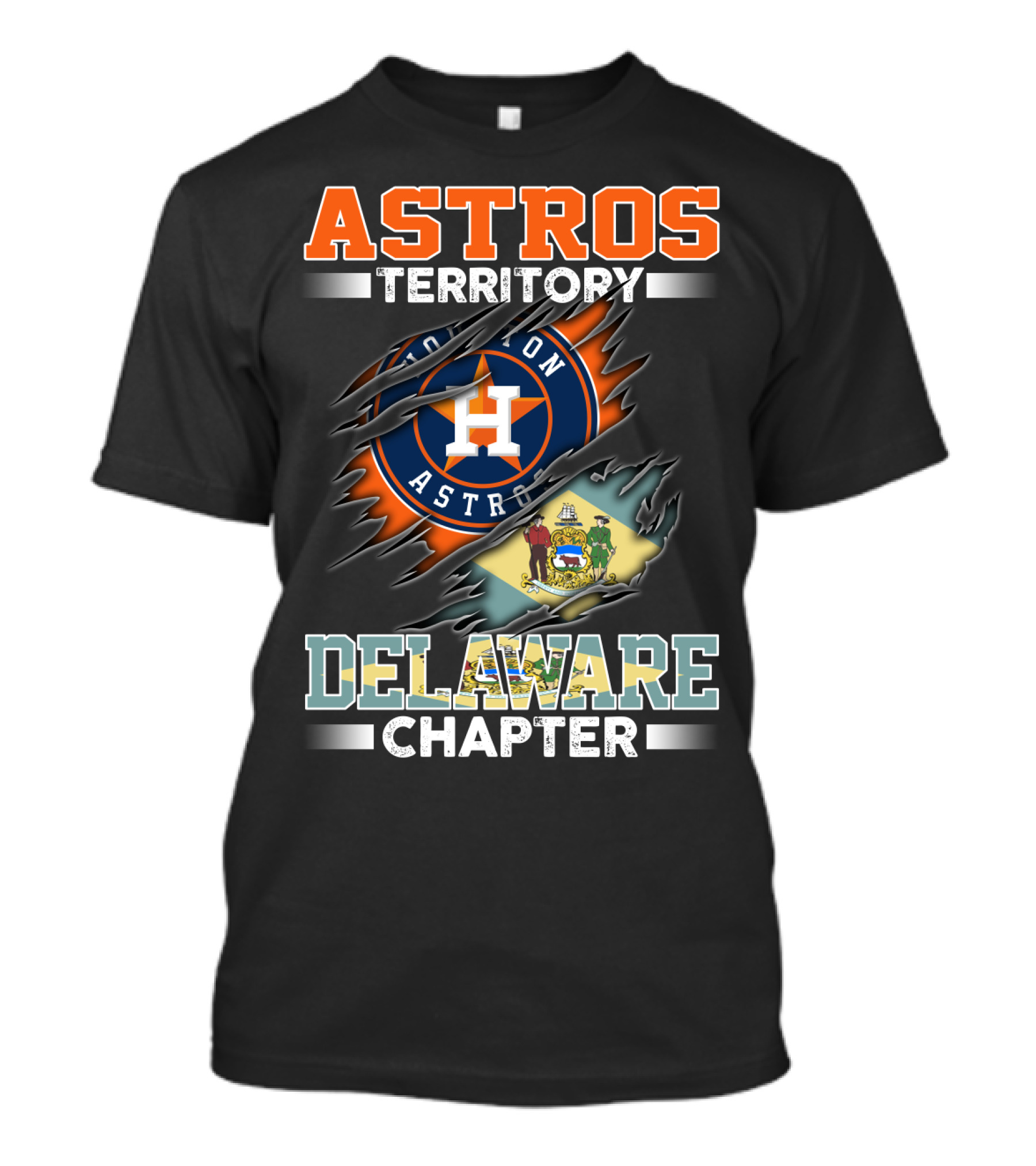 Astros Territory Houston Delaware Chapter T-Shirt