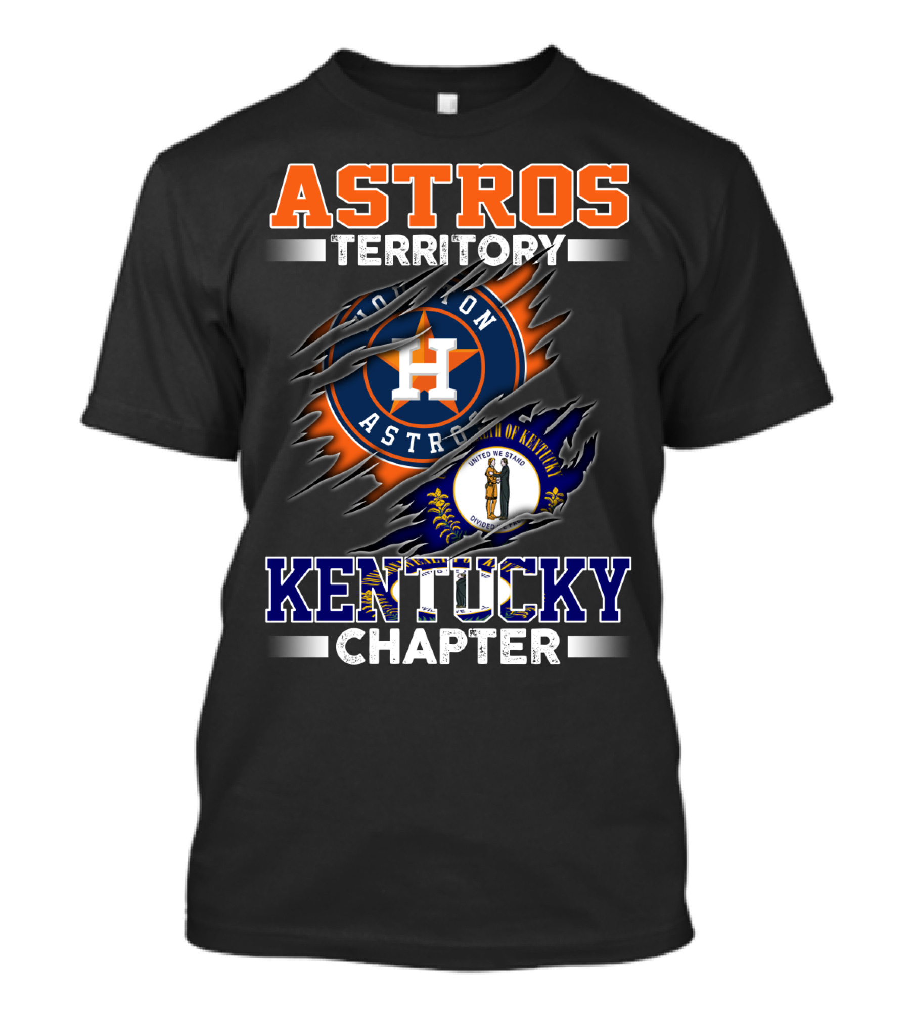 ASTROS TERRITORY KENTUCKY CHAPTER HOUSTON ASTROS T-Shirt