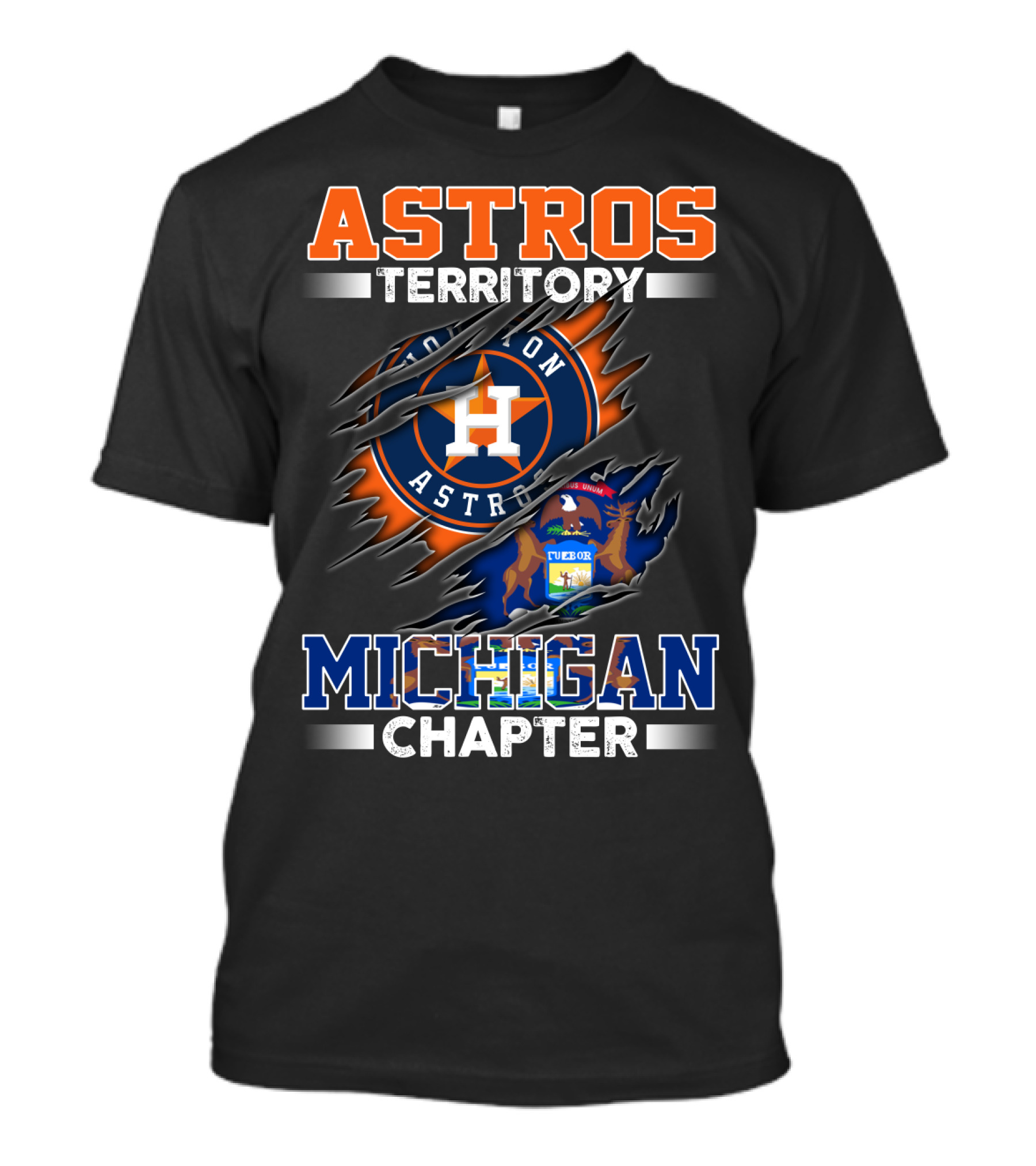 Astros Territory Michigan Chapter Houston Astros T-Shirt