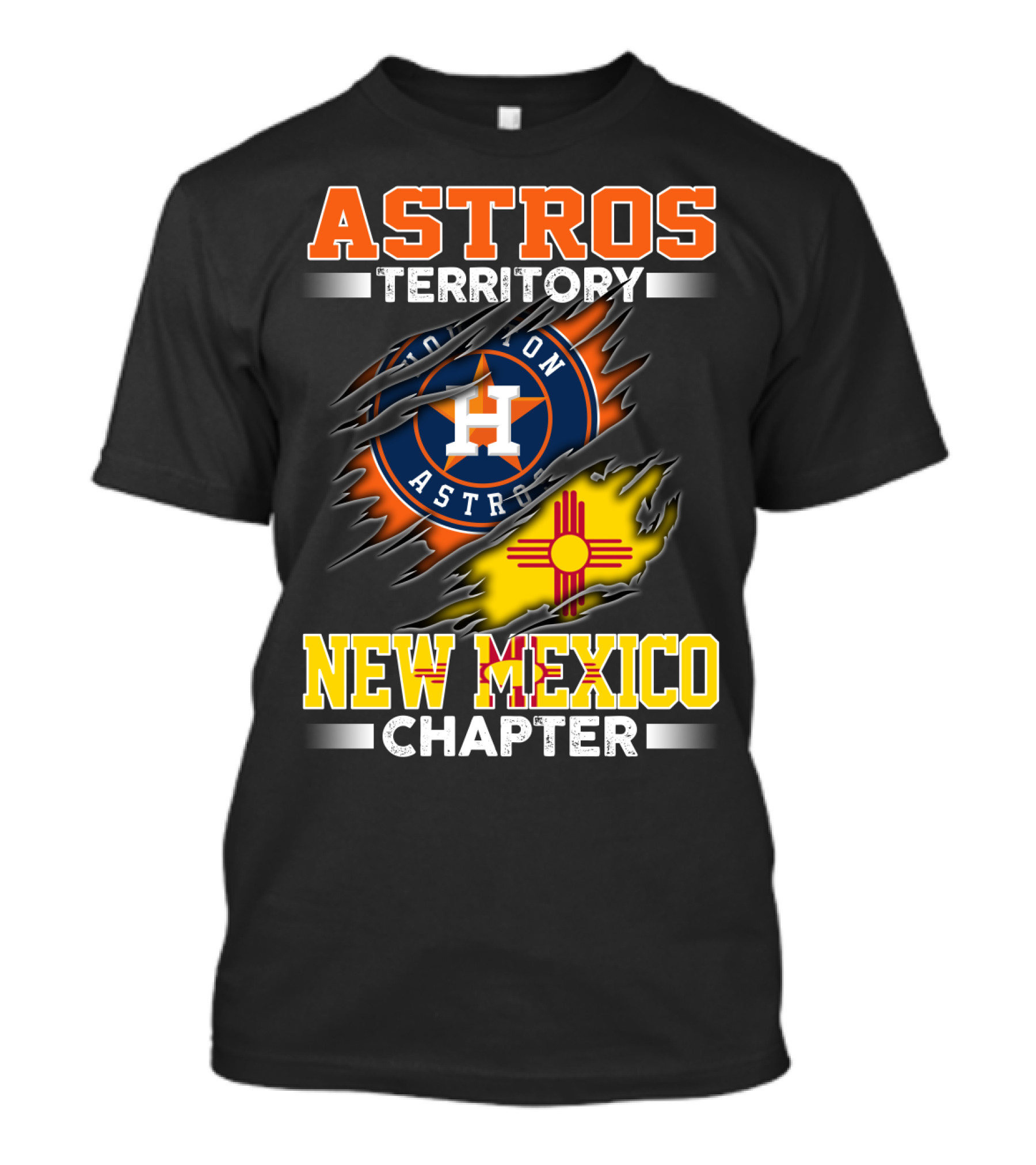 Astros Territory New Mexico Chapter Houston Astros Zia T-Shirt