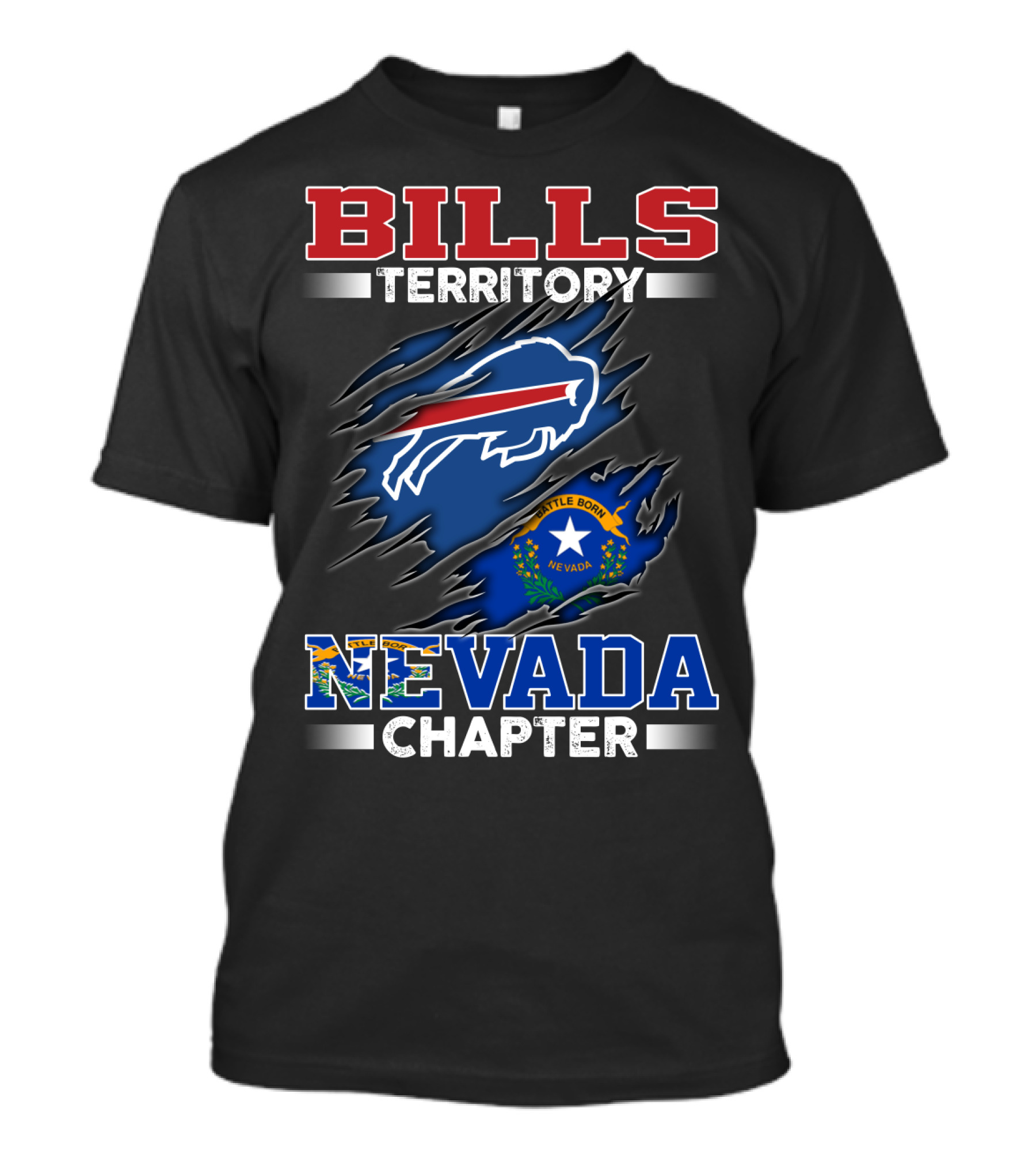 BILLS Territory Nevada Chapter Battle Born T-Shirt