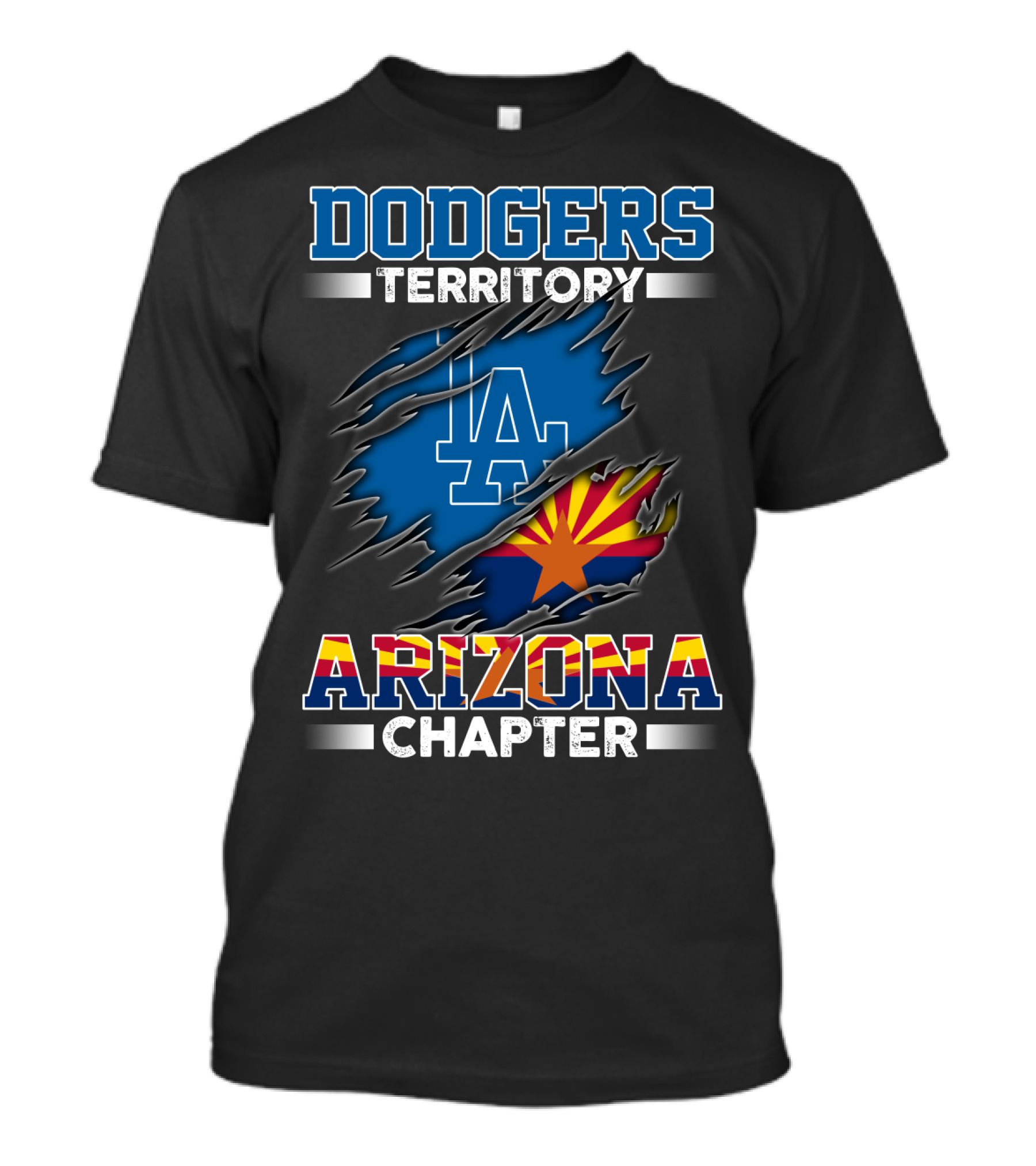 Dodgers Territory Arizona Chapter LA T-Shirt