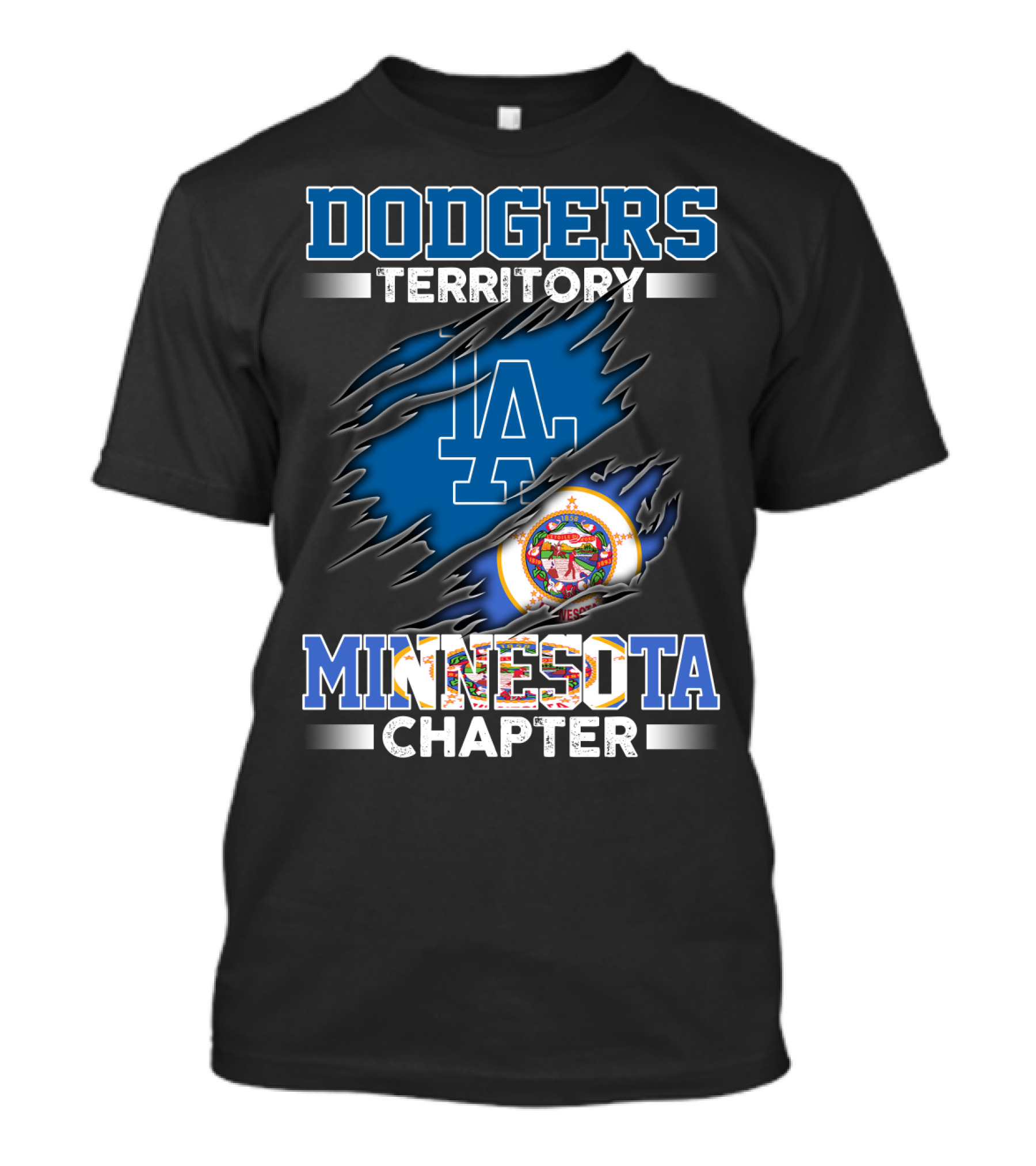 DODGERS TERRITORY LA MINNESOTA CHAPTER T-Shirt