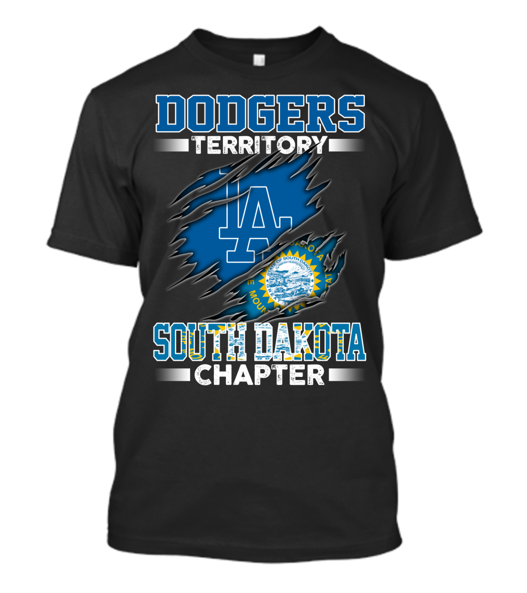 Dodgers Territory South Dakota Chapter T-Shirt