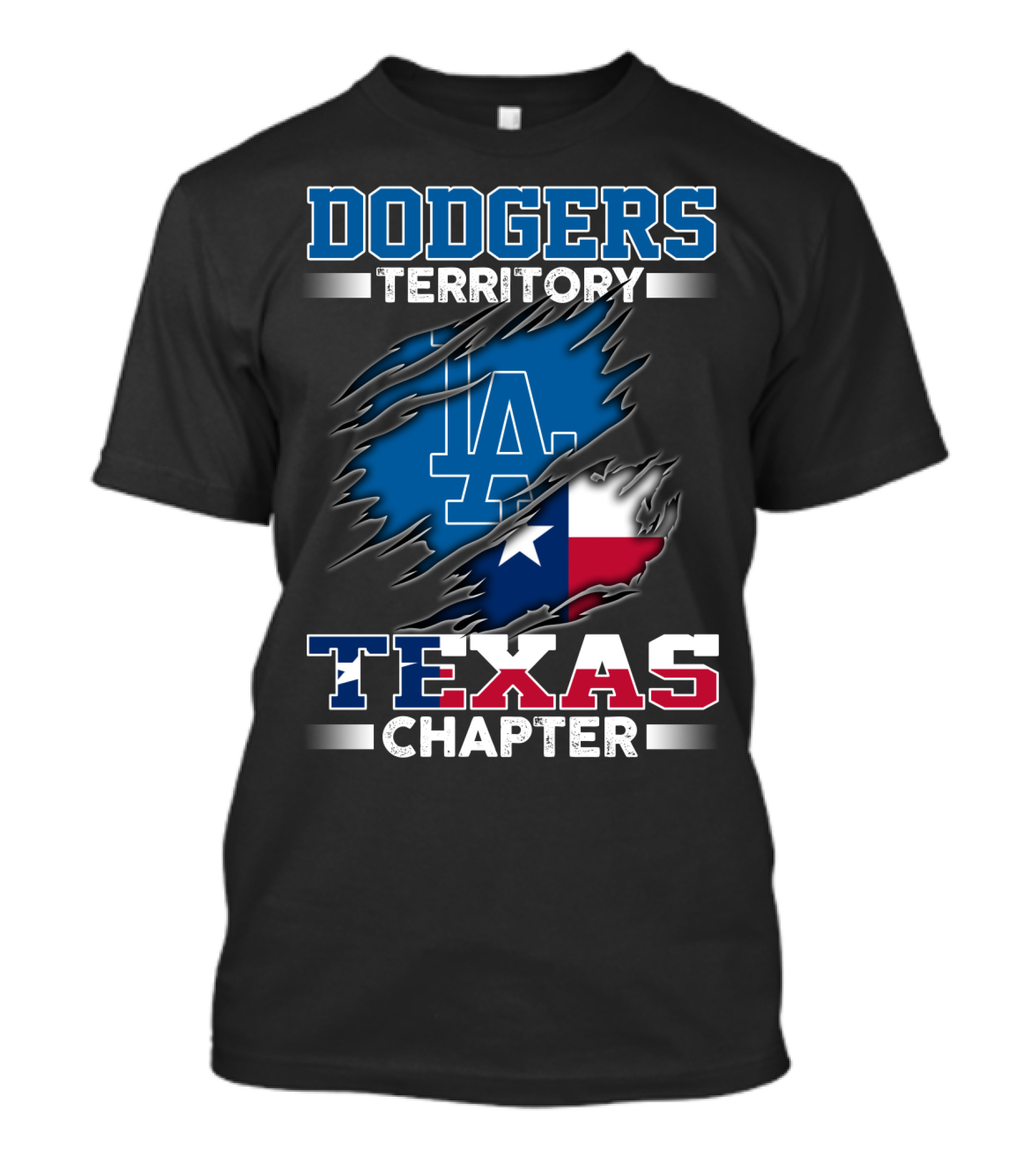 Dodgers Territory Texas Chapter T-Shirt