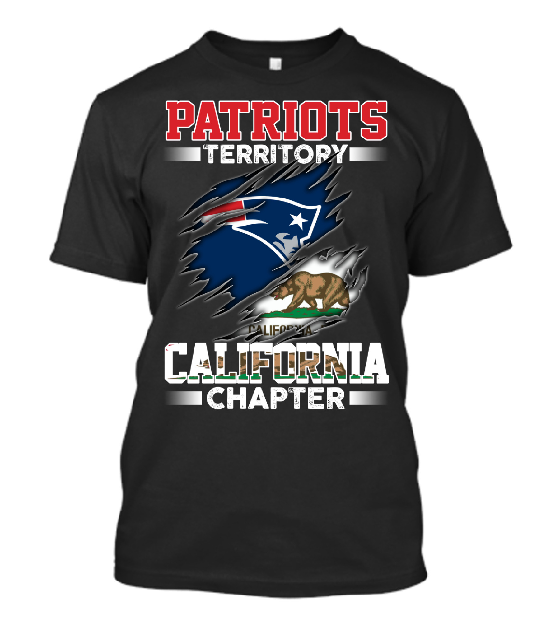 PATRIOTS TERRITORY CALIFORNIA CHAPTER T-Shirt