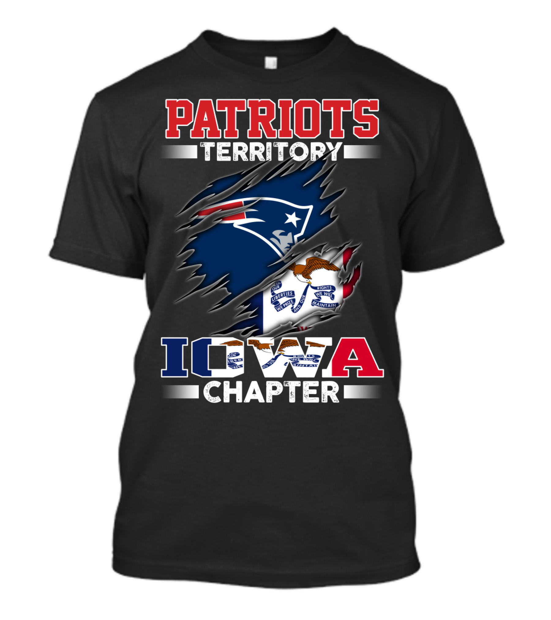 PATRIOTS Territory Iowa Chapter T-Shirt