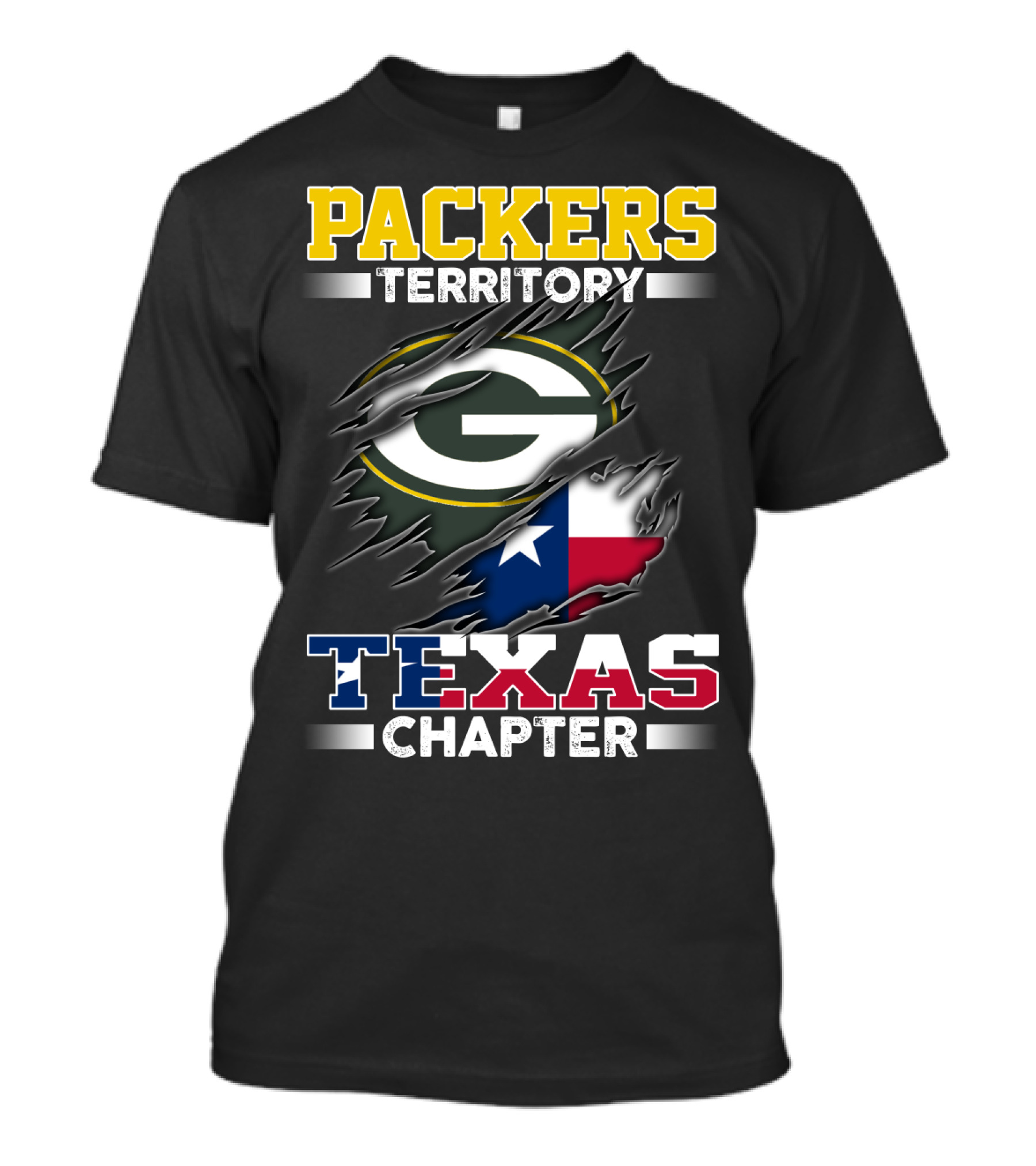 PACKERS TERRITORY TEXAS CHAPTER T-Shirt