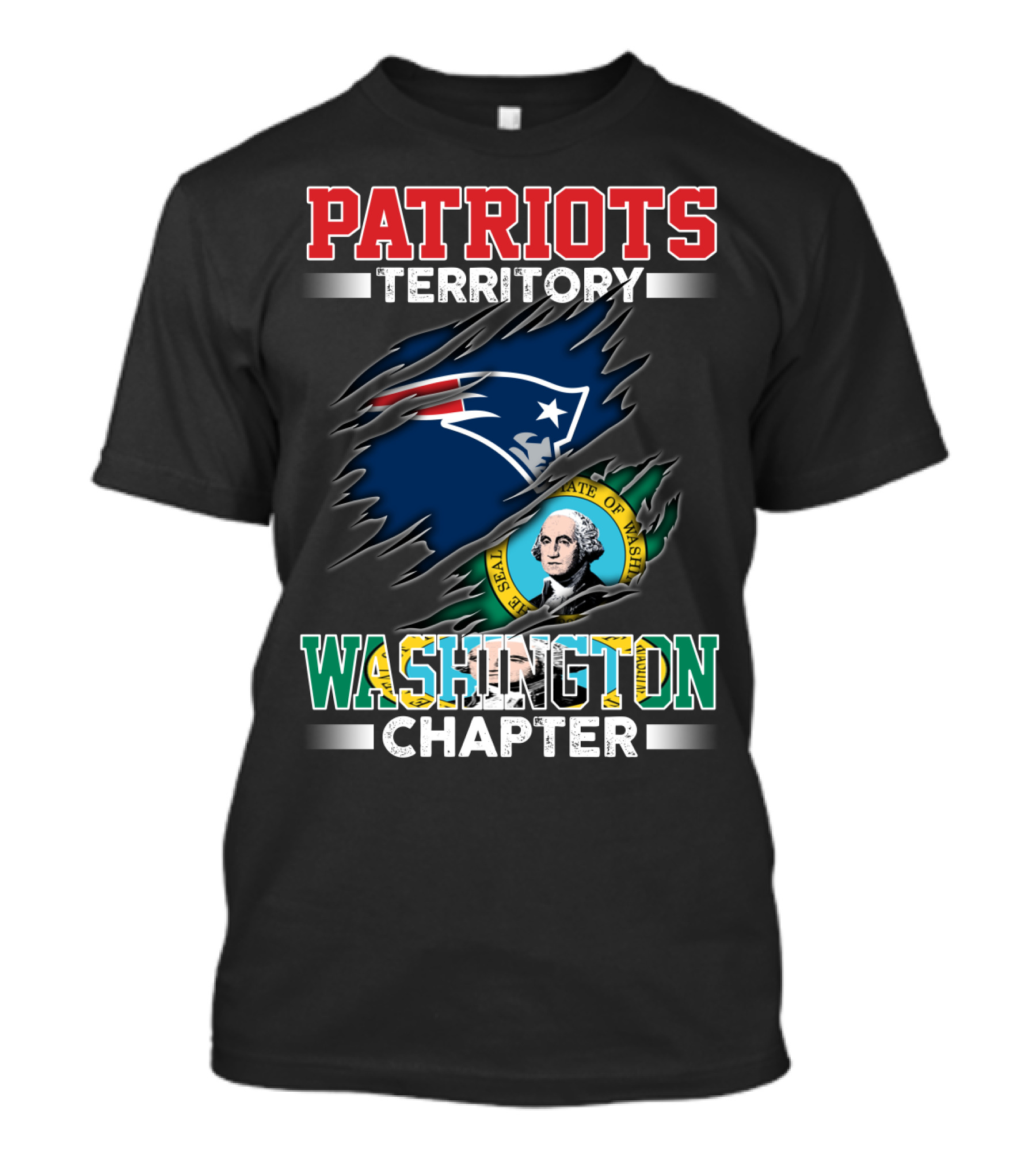 PATRIOTS TERRITORY WASHINGTON CHAPTER T-Shirt