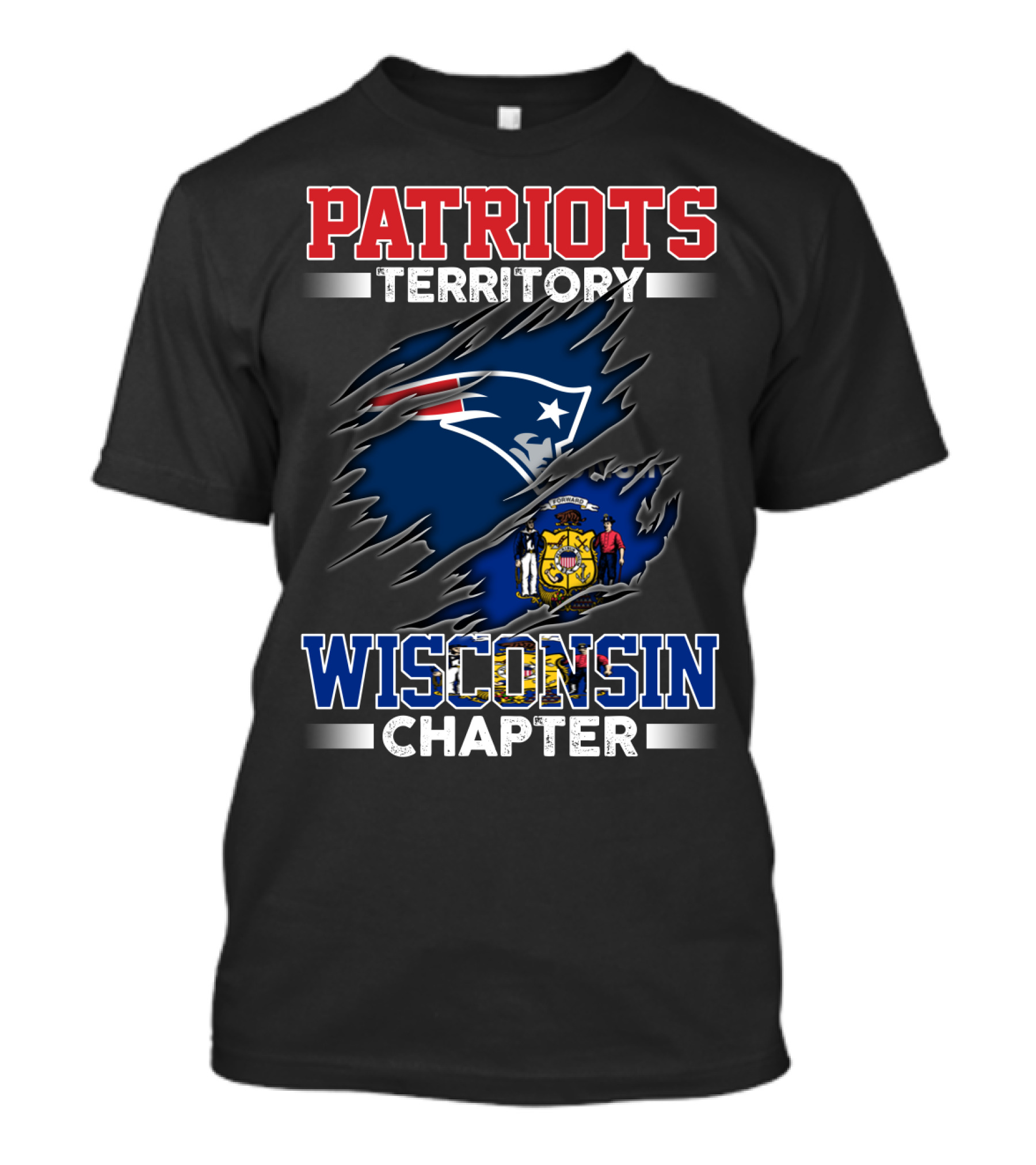 PATRIOTS TERRITORY WISCONSIN CHAPTER T-Shirt