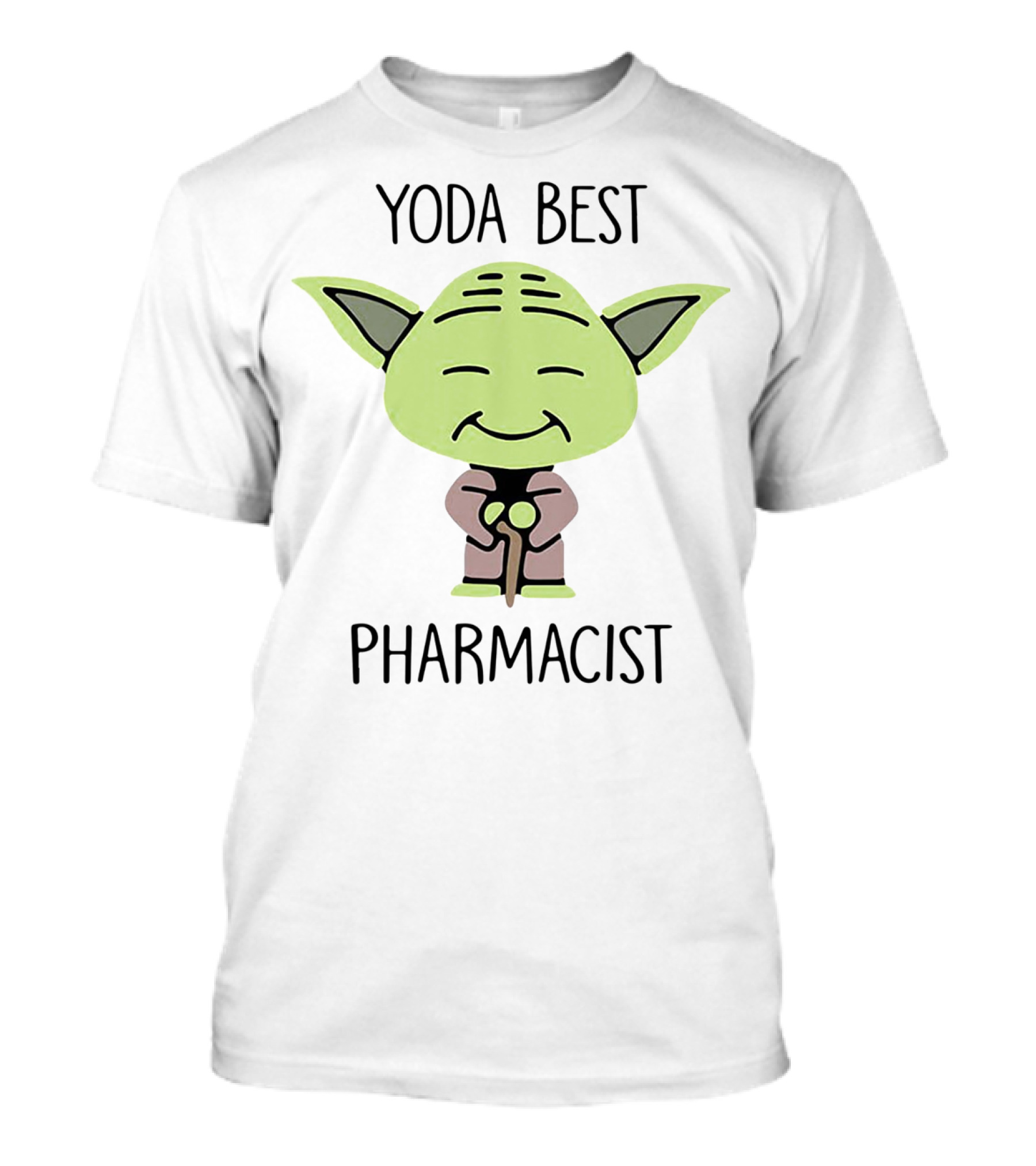 Yoda Best Pharmacist Baby Yoda T-Shirt