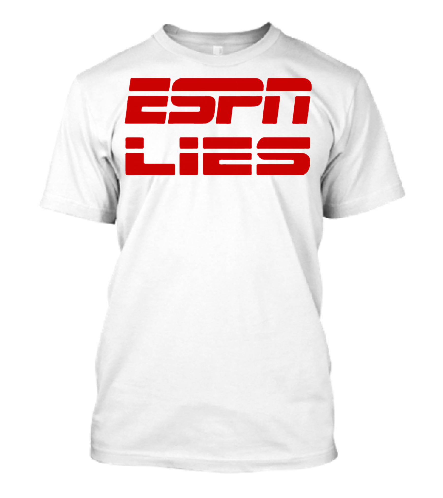 ESPN Lies Red T-Shirt