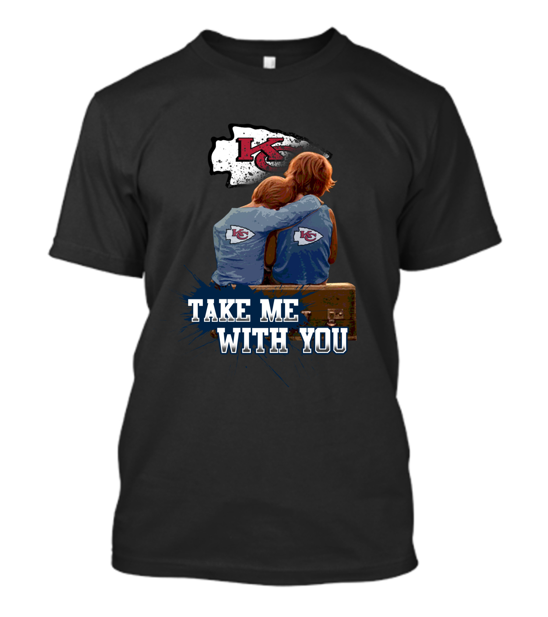 Chiefs Kc Flag Take Me With You T-Shirt
