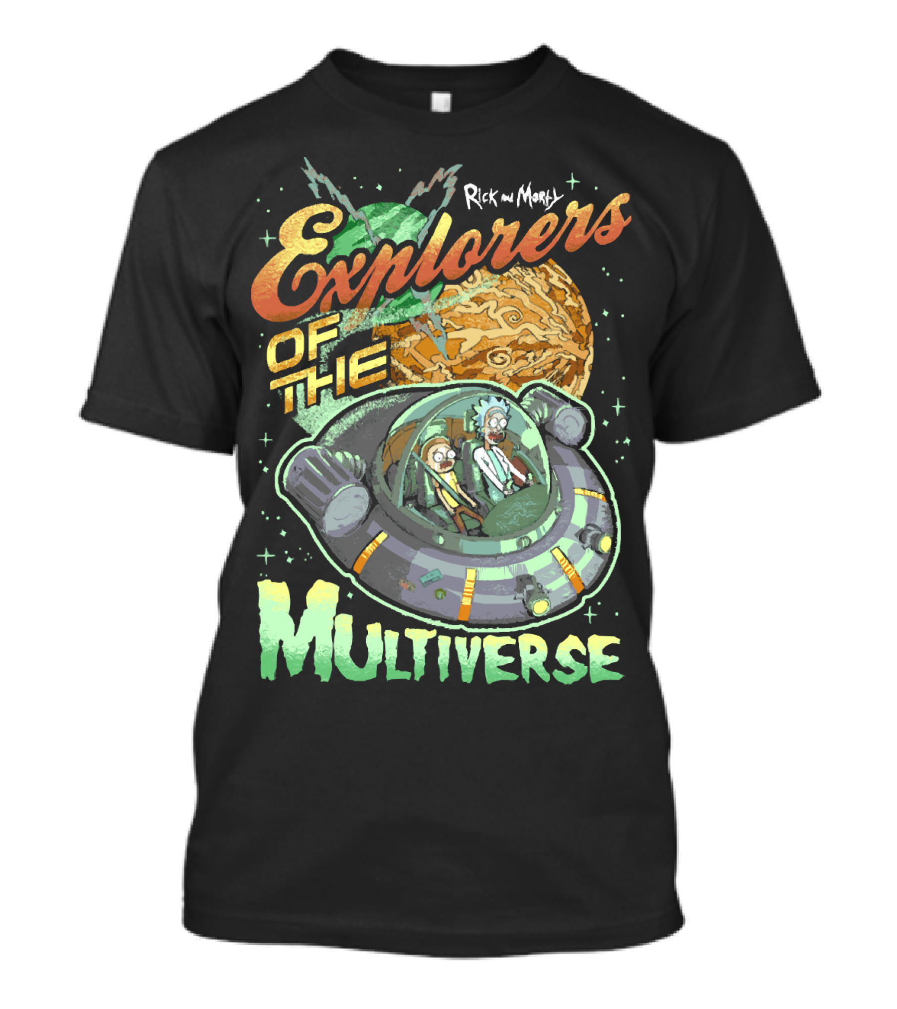 Rick And Morty Explorers Of The Multiverse T-Shirt