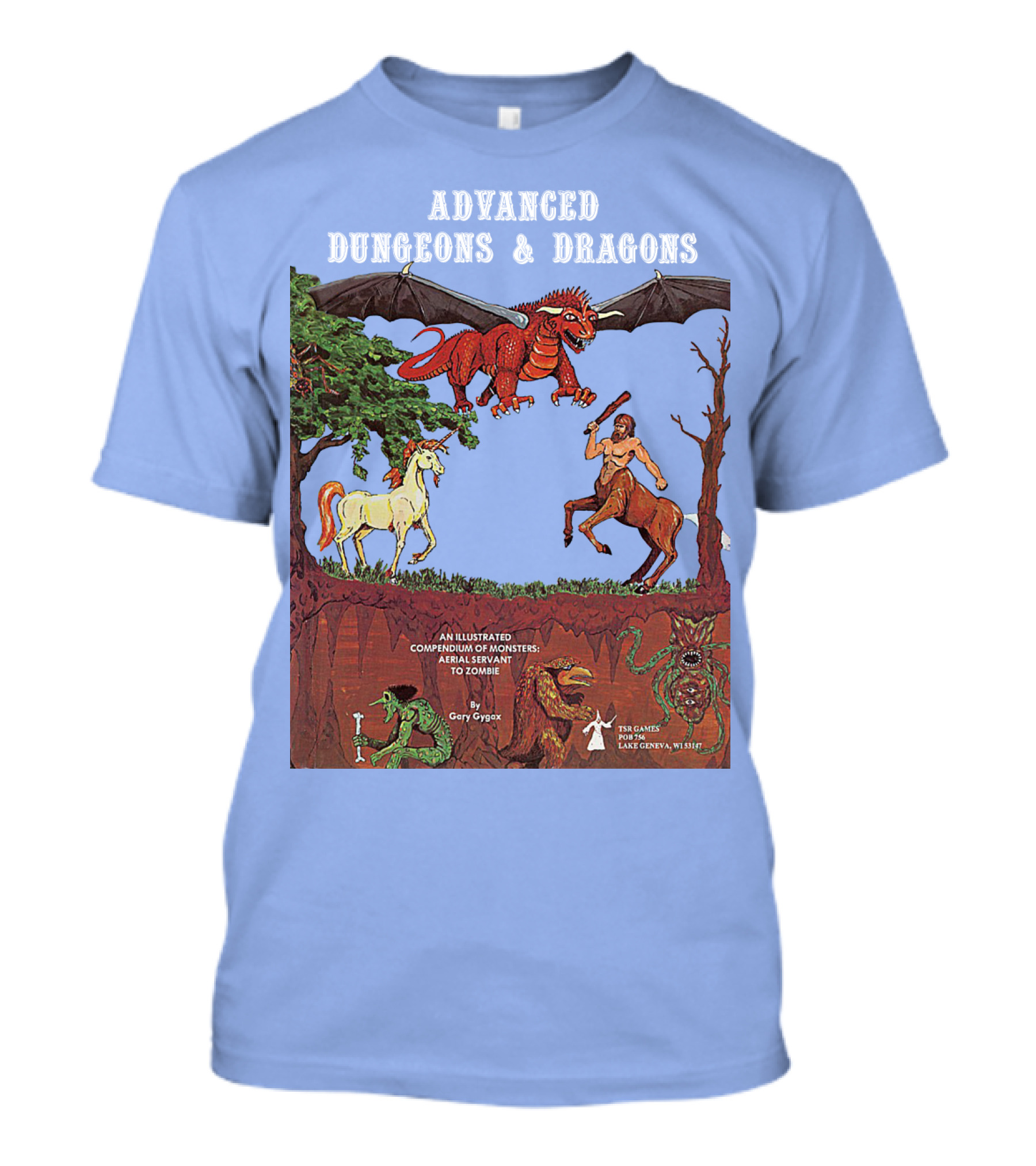 ADVANCED DUNGEONS And DRAGONS AN ILLUSTRATED COMPENDIUM OF MONSTERS T-Shirt