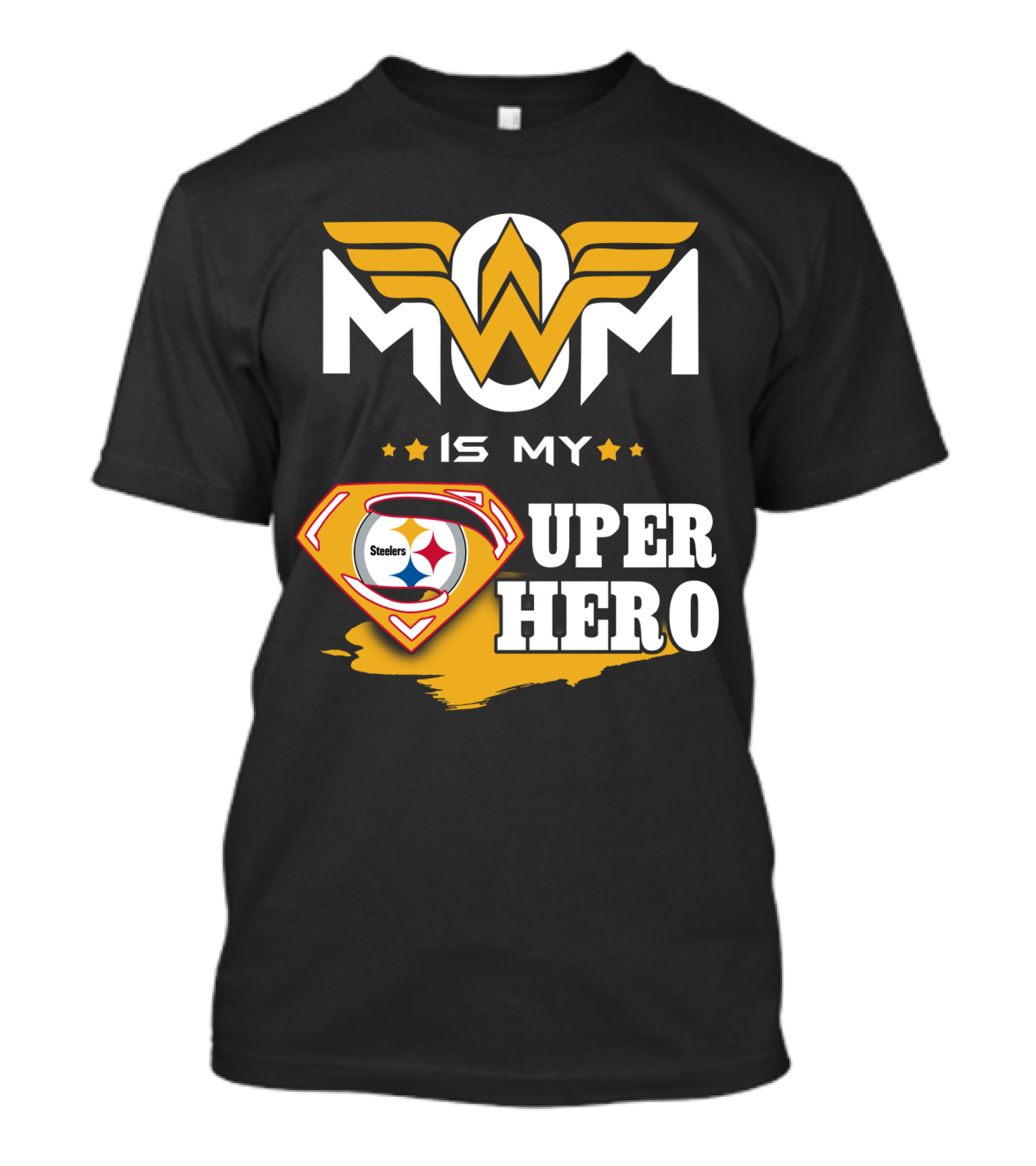 MOM IS MY STEELERS SUPER HERO T-Shirt
