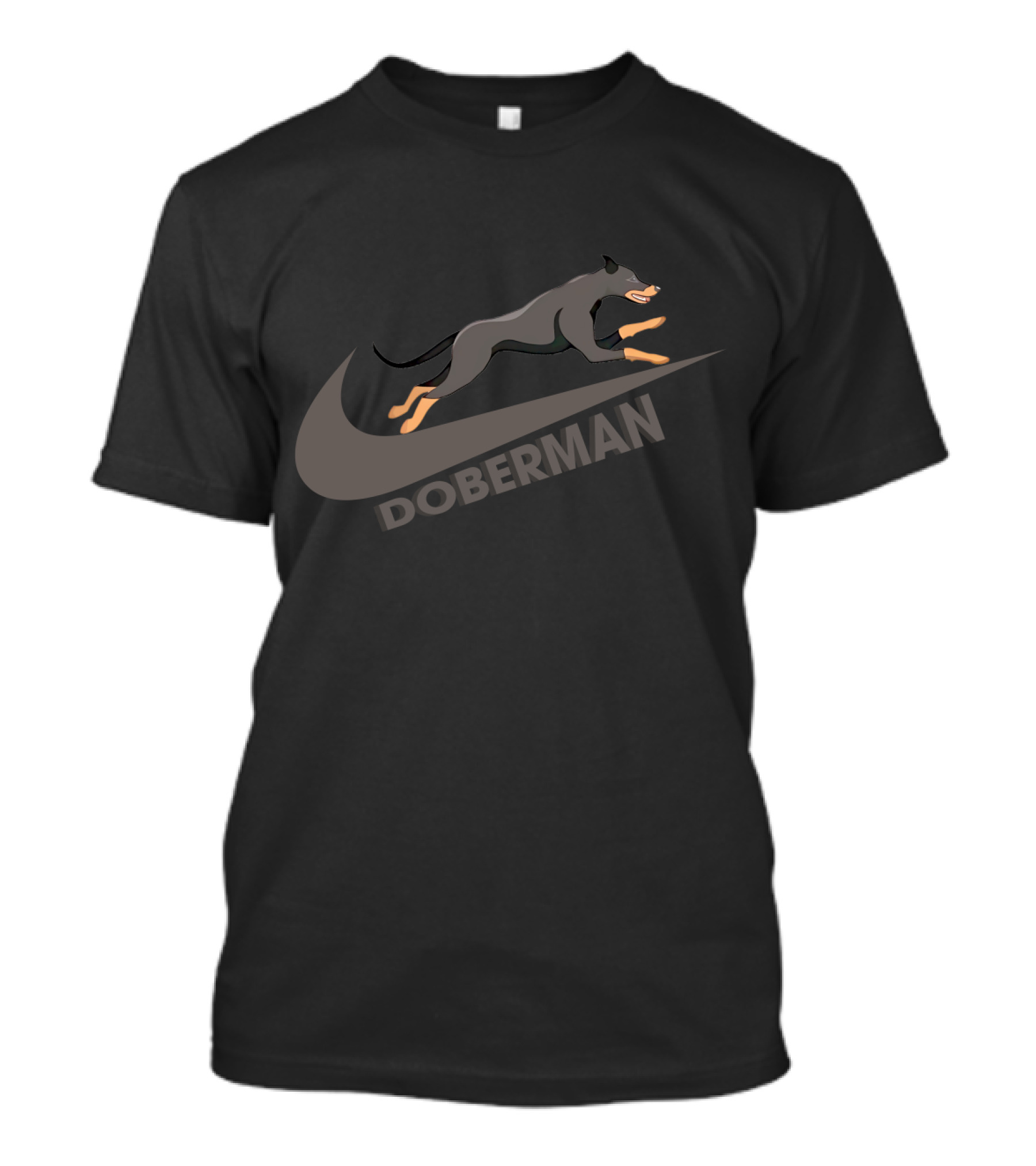 Doberman Nike Swoosh T-Shirt