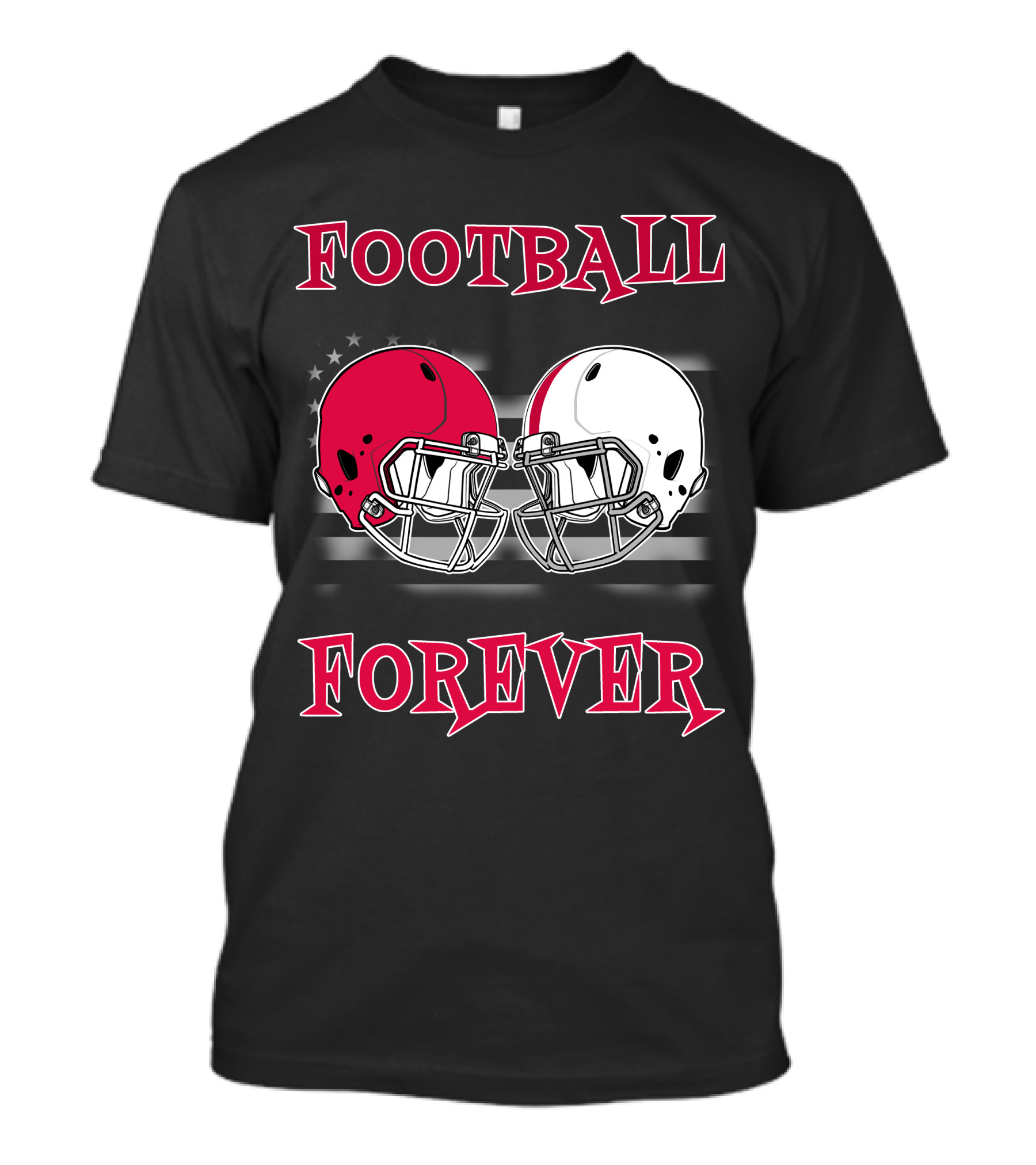 Football Forever Helmet Rivalry T-Shirt