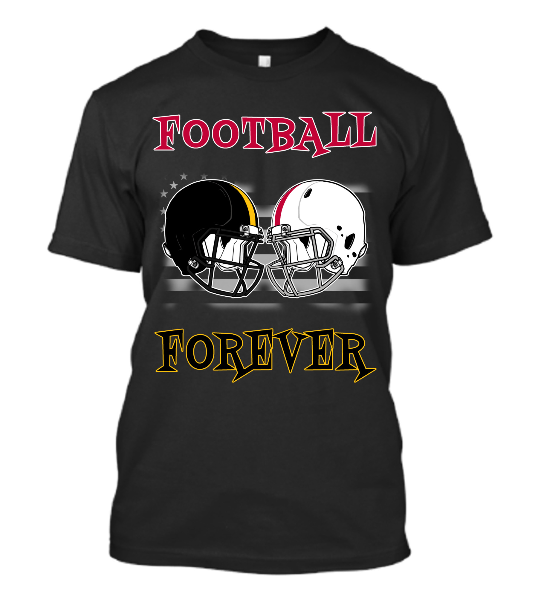 Football Forever Helmet Showdown T-Shirt