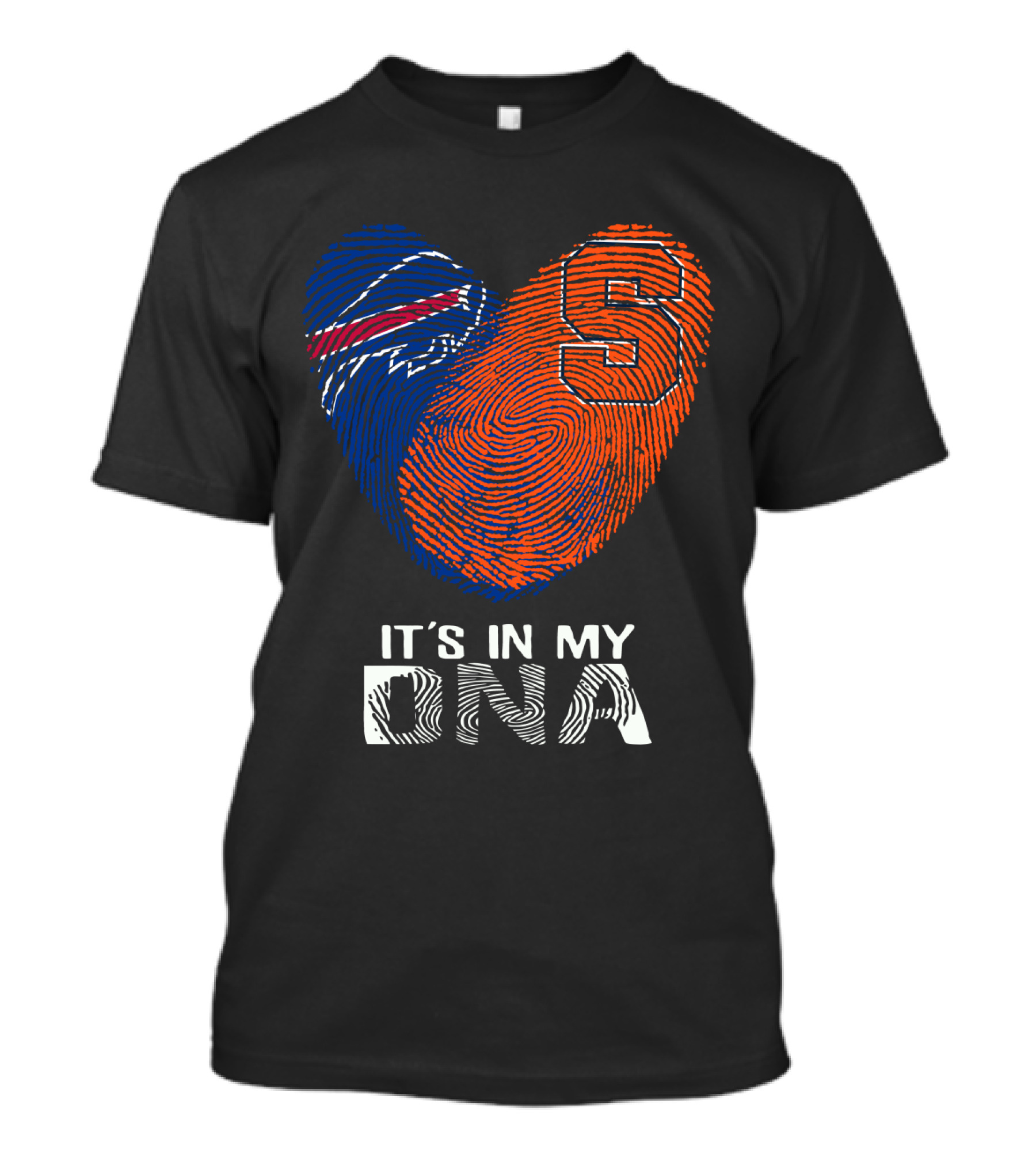 Buffalo Bills Syracuse DNA Fingerprint T-Shirt