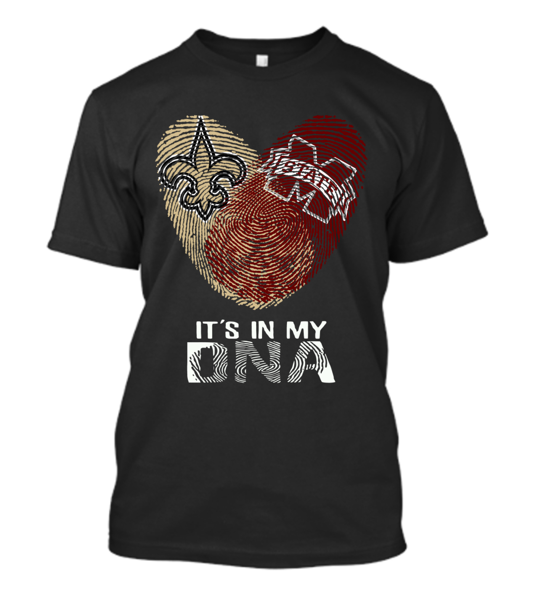 Saints Mississippi State It's In My DNA T-Shirt