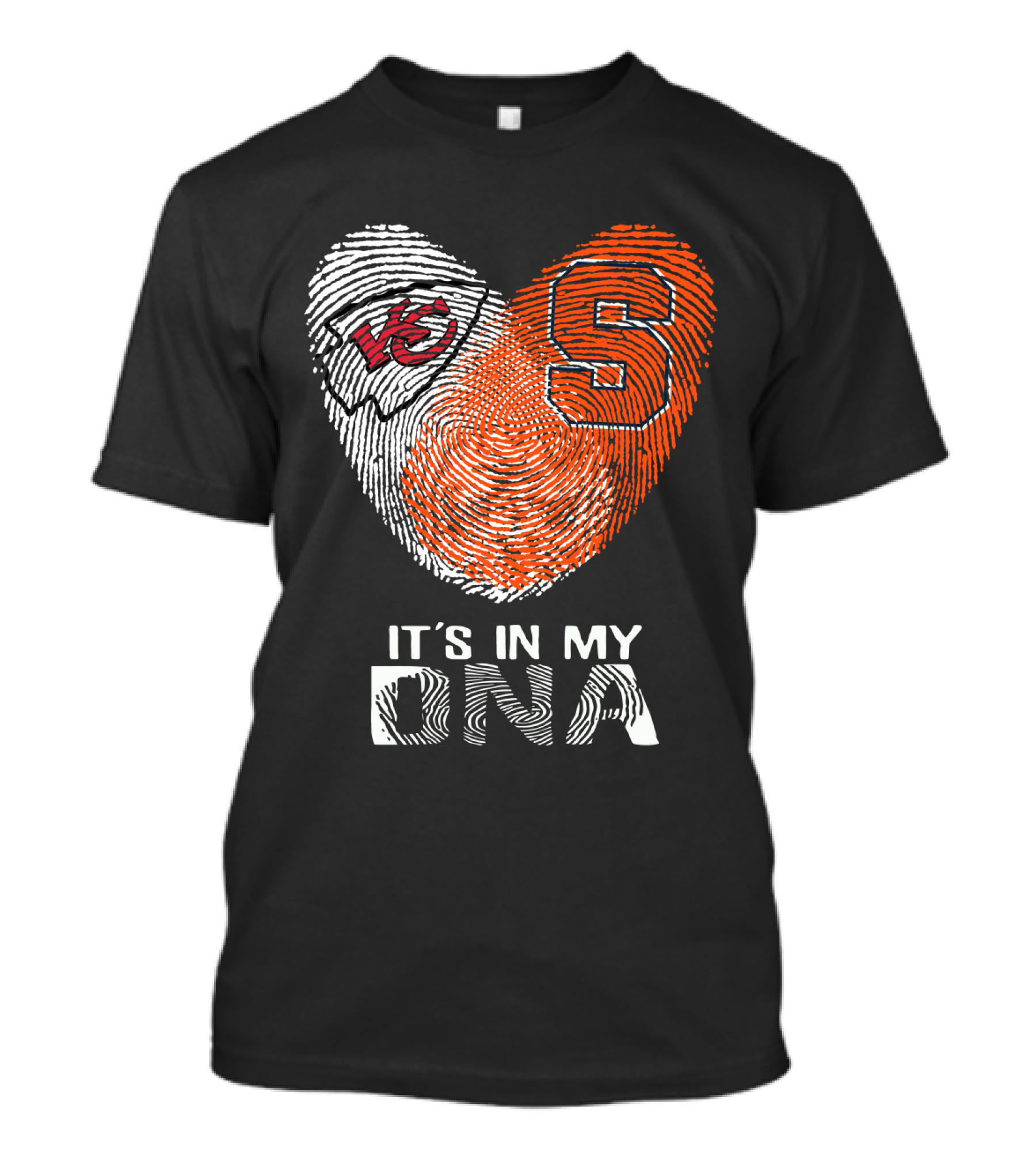 Chiefs Syracuse Heart It's In My DNA T-Shirt