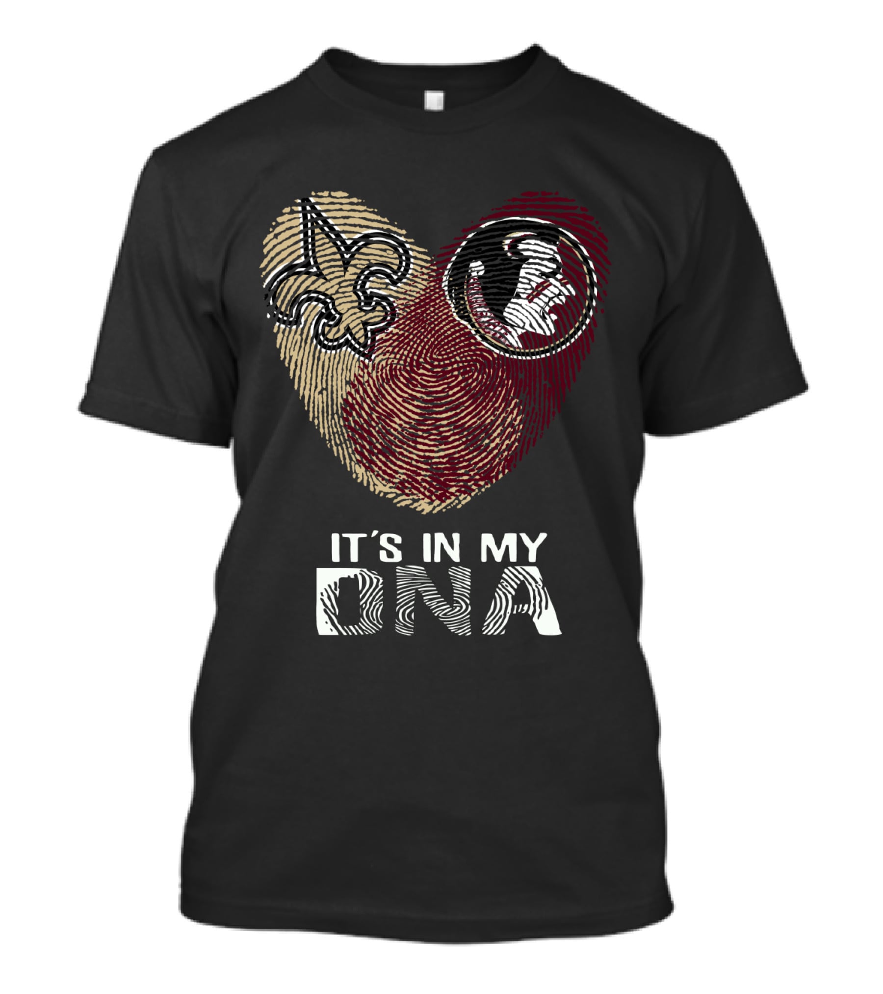 New Orleans Saints Seminoles It's In My DNA T-Shirt