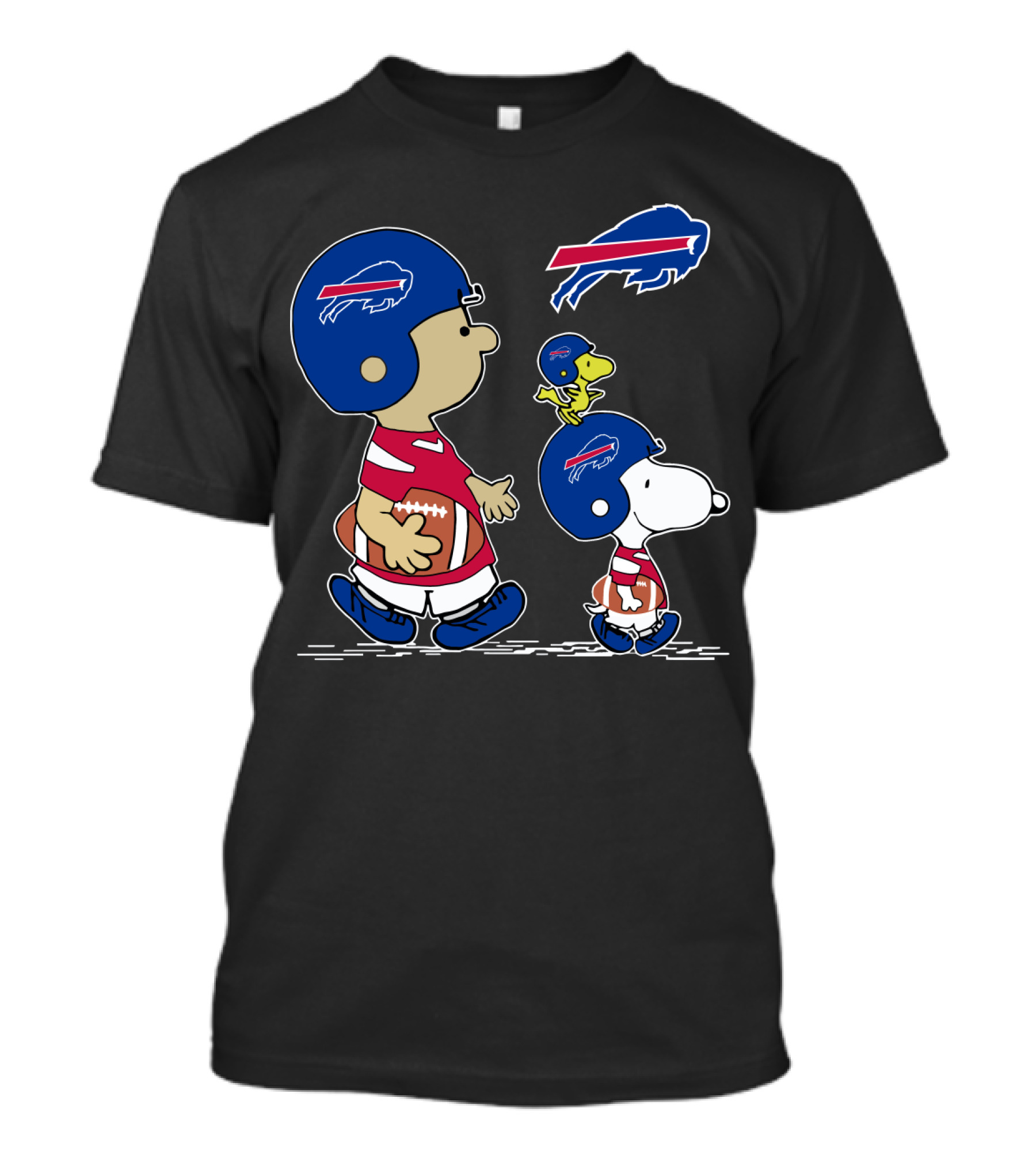 Buffalo Bills Snoopy And Woodstock Football Adventure T-Shirt