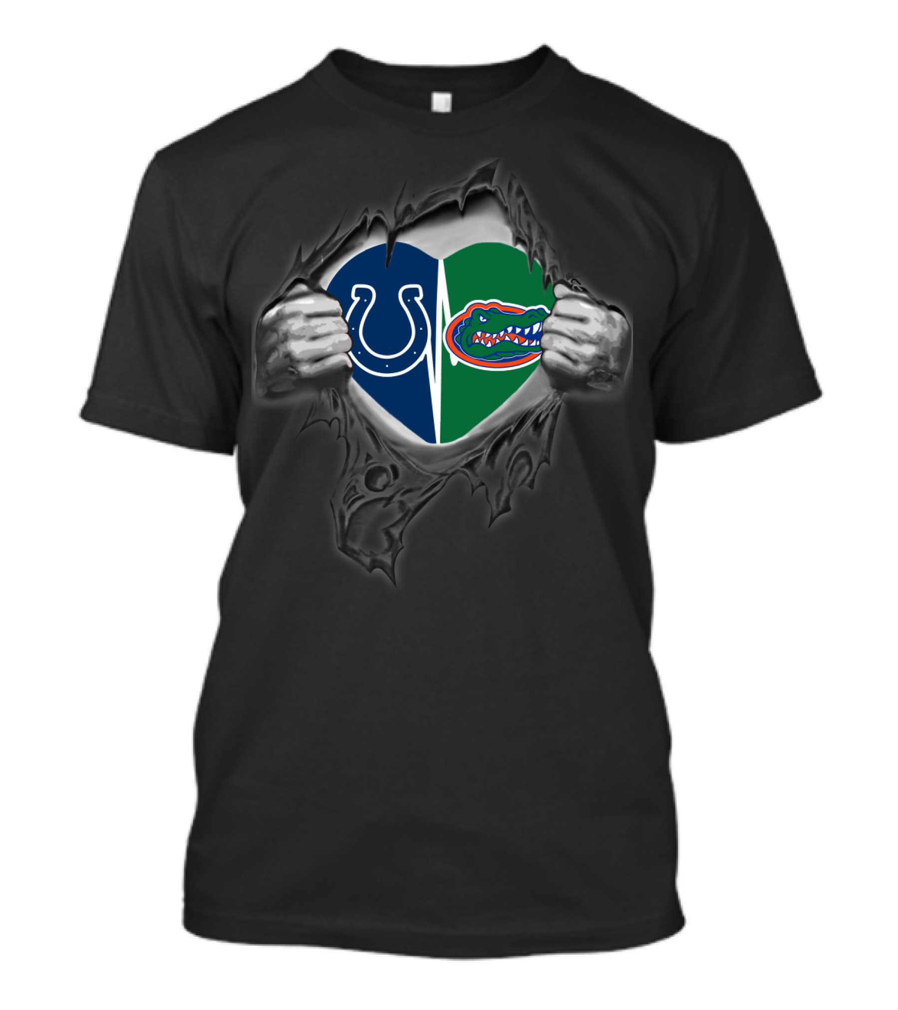 Colts Gators Heart T-Shirt