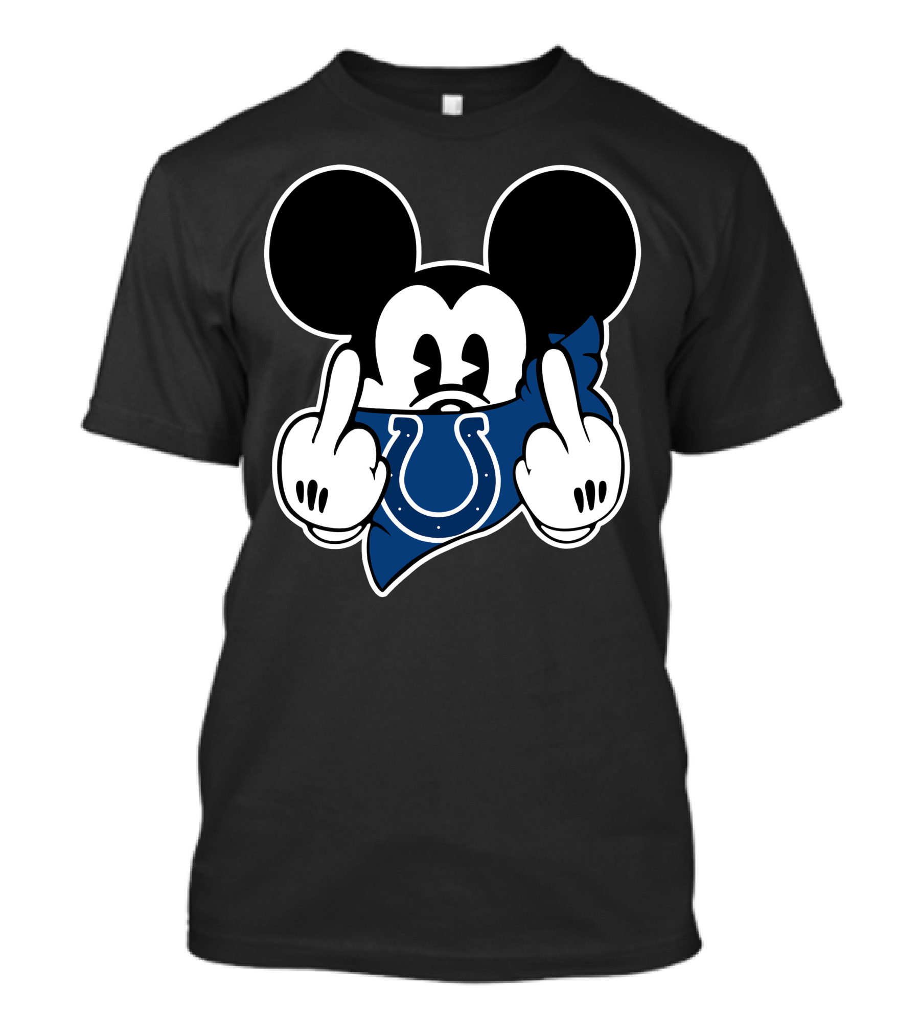 Colts Mickey Mouse Bandana Gesture T-Shirt