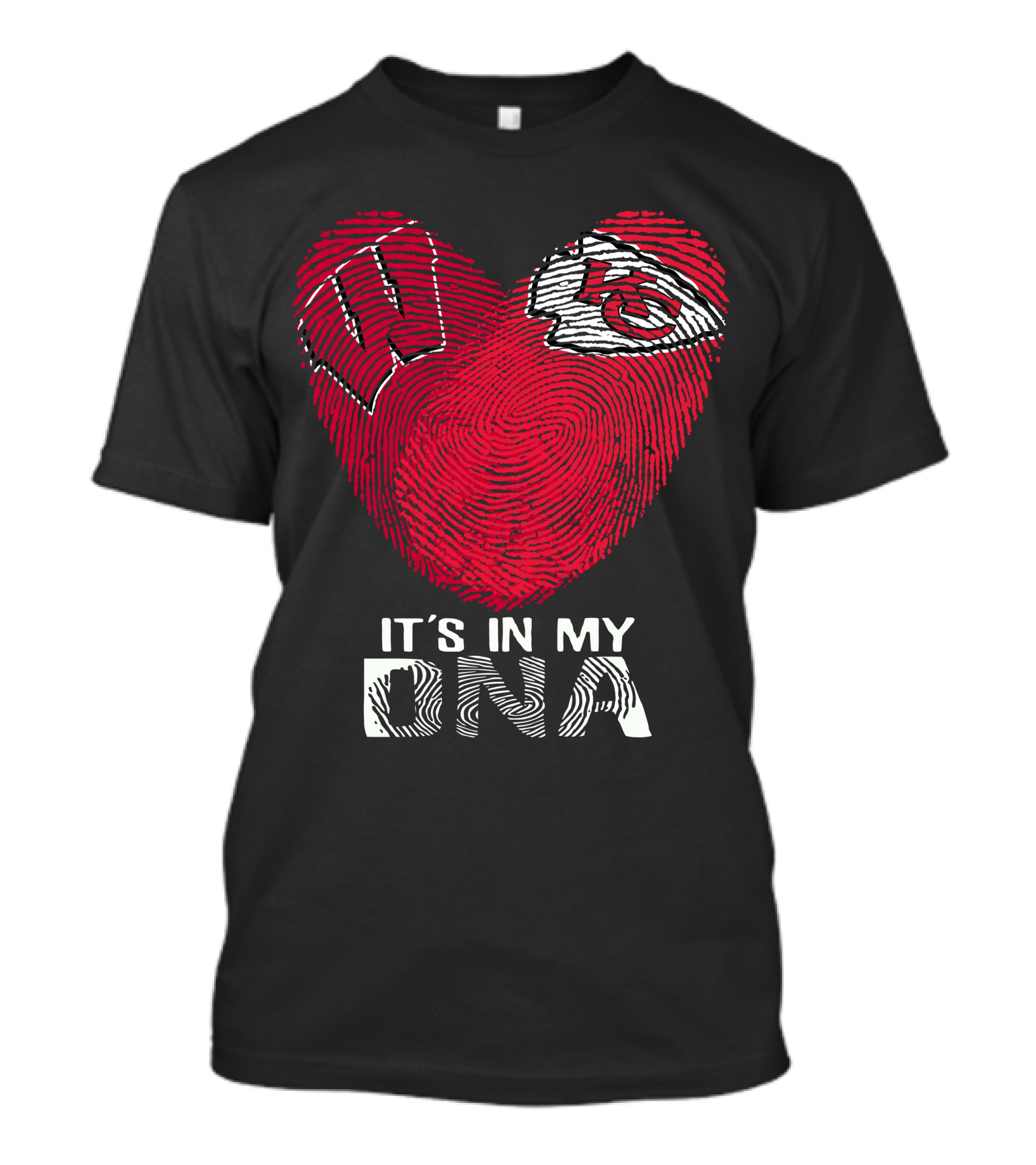 Wisconsin Badgers Chiefs Heart It's In My DNA T-Shirt