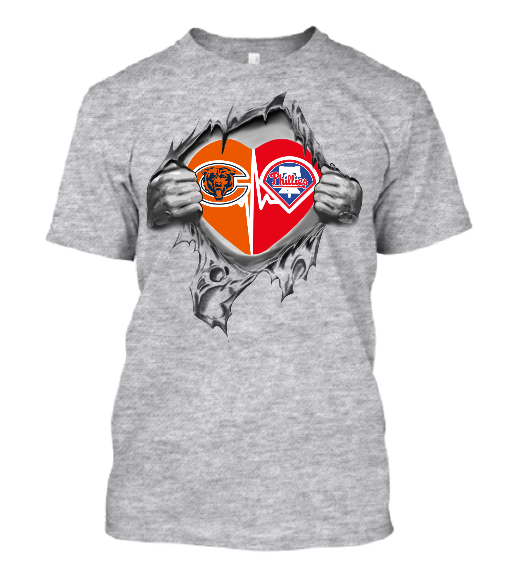 Bears Philadelphia Phillies It's In My Heart T-Shirt