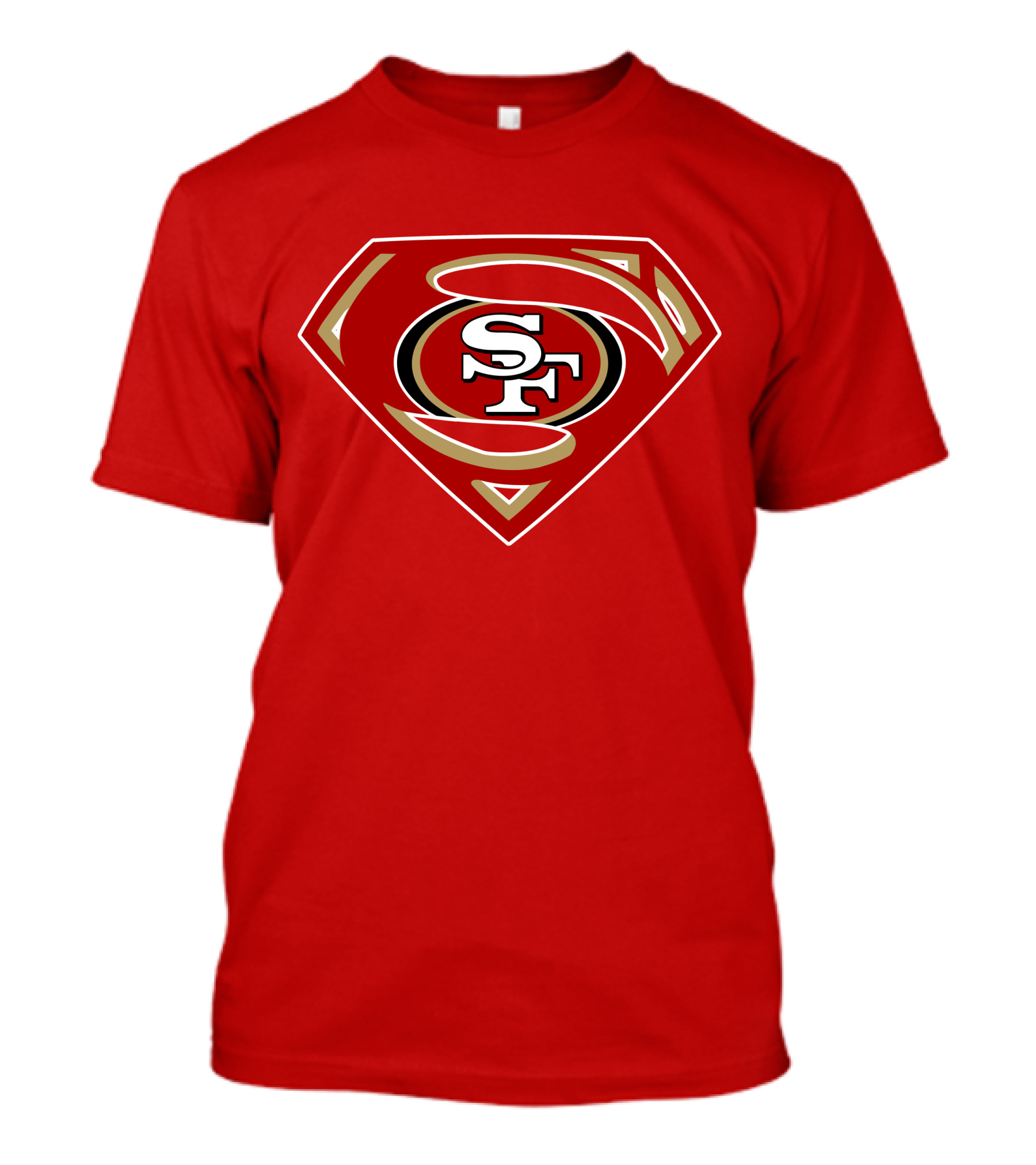 Sf 49ers Superhero T-Shirt