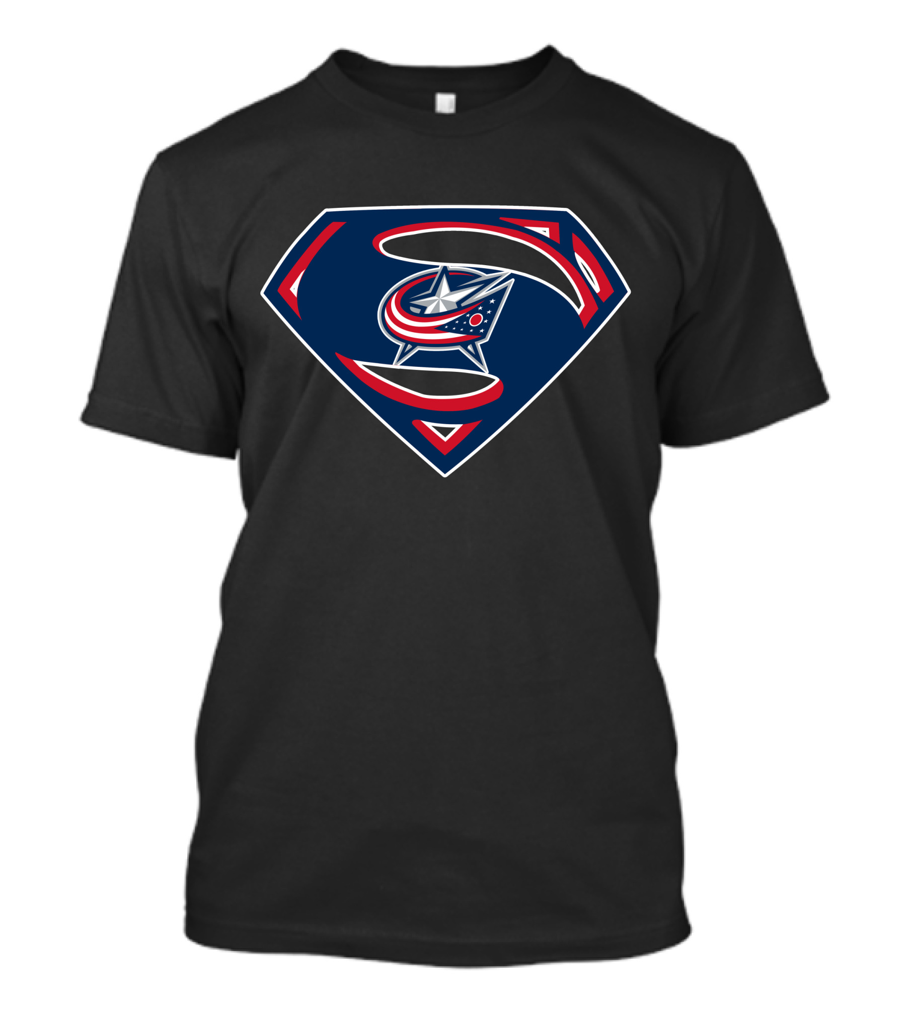 Superman Columbus Blue Jackets T-Shirt