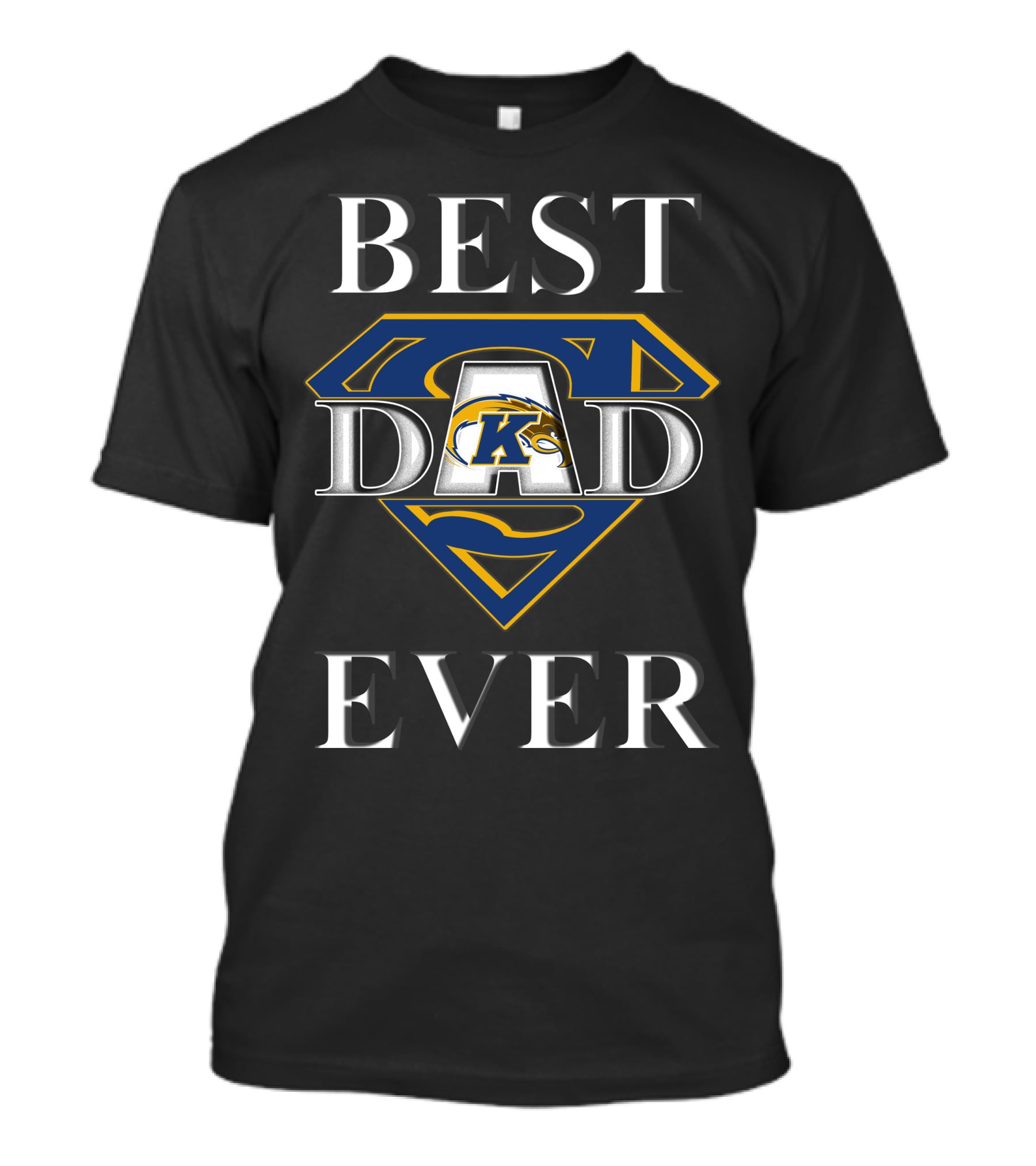 Kent State Golden Flashes Superman Best Dad Ever T-Shirt