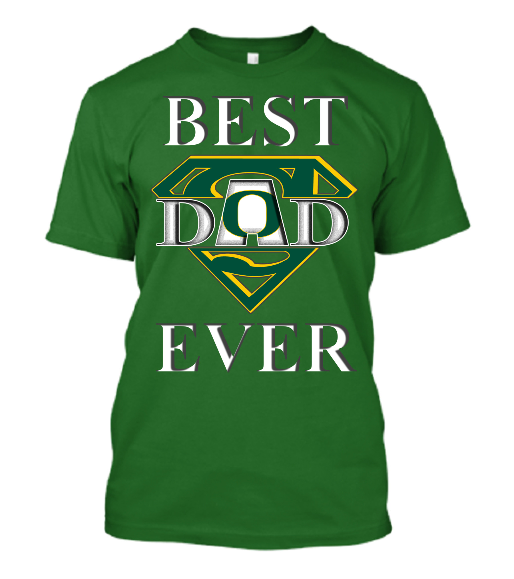Best Dad Ever Oregon Ducks Super Dad T-Shirt