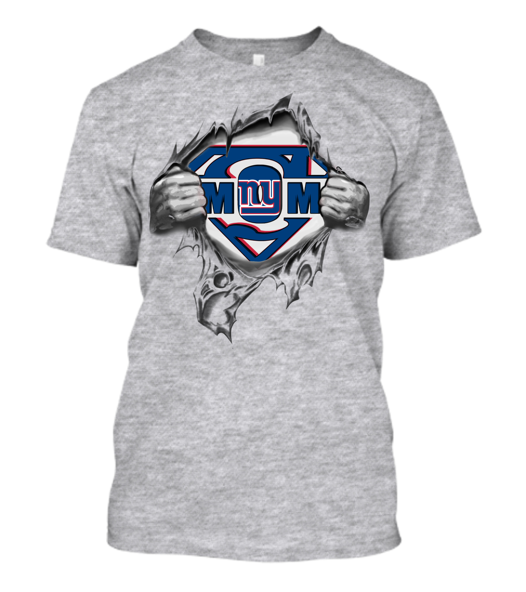 New York Giants Super Mom T-Shirt