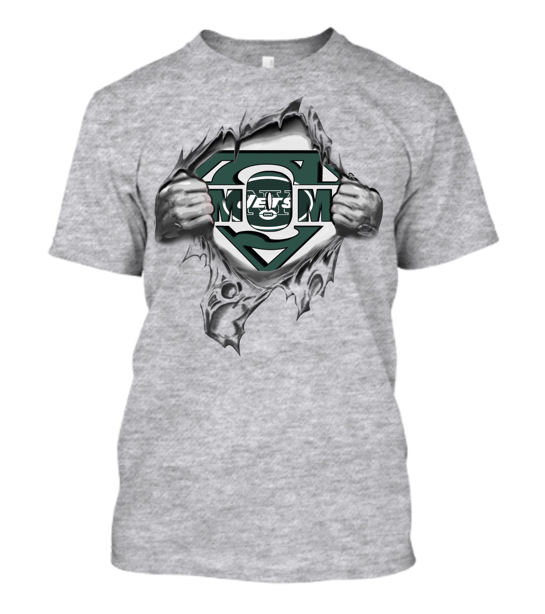Jets Super Mom Logo Tear-Away T-Shirt