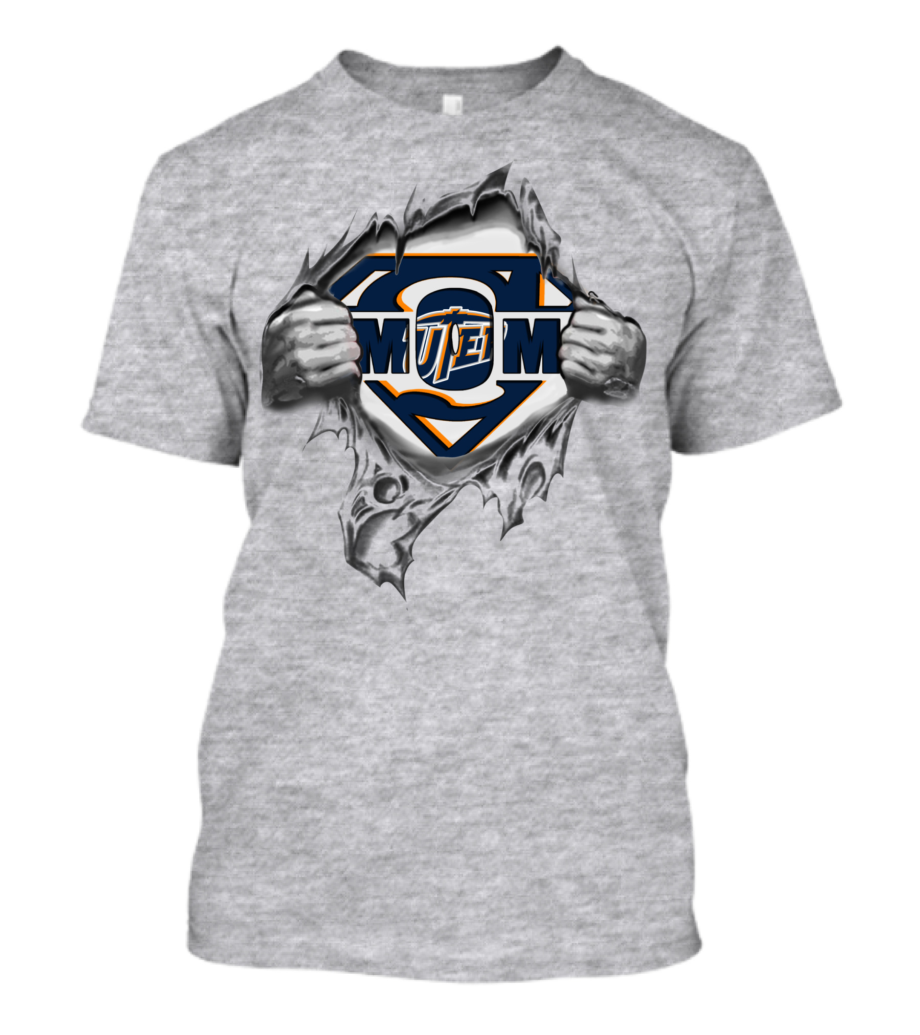 UTEP Miners M Super Logo Tear T-Shirt