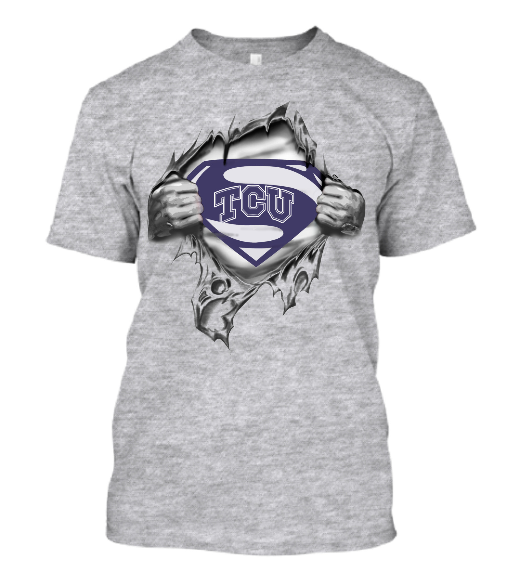 TCU Superman Logo Breakthrough T-Shirt