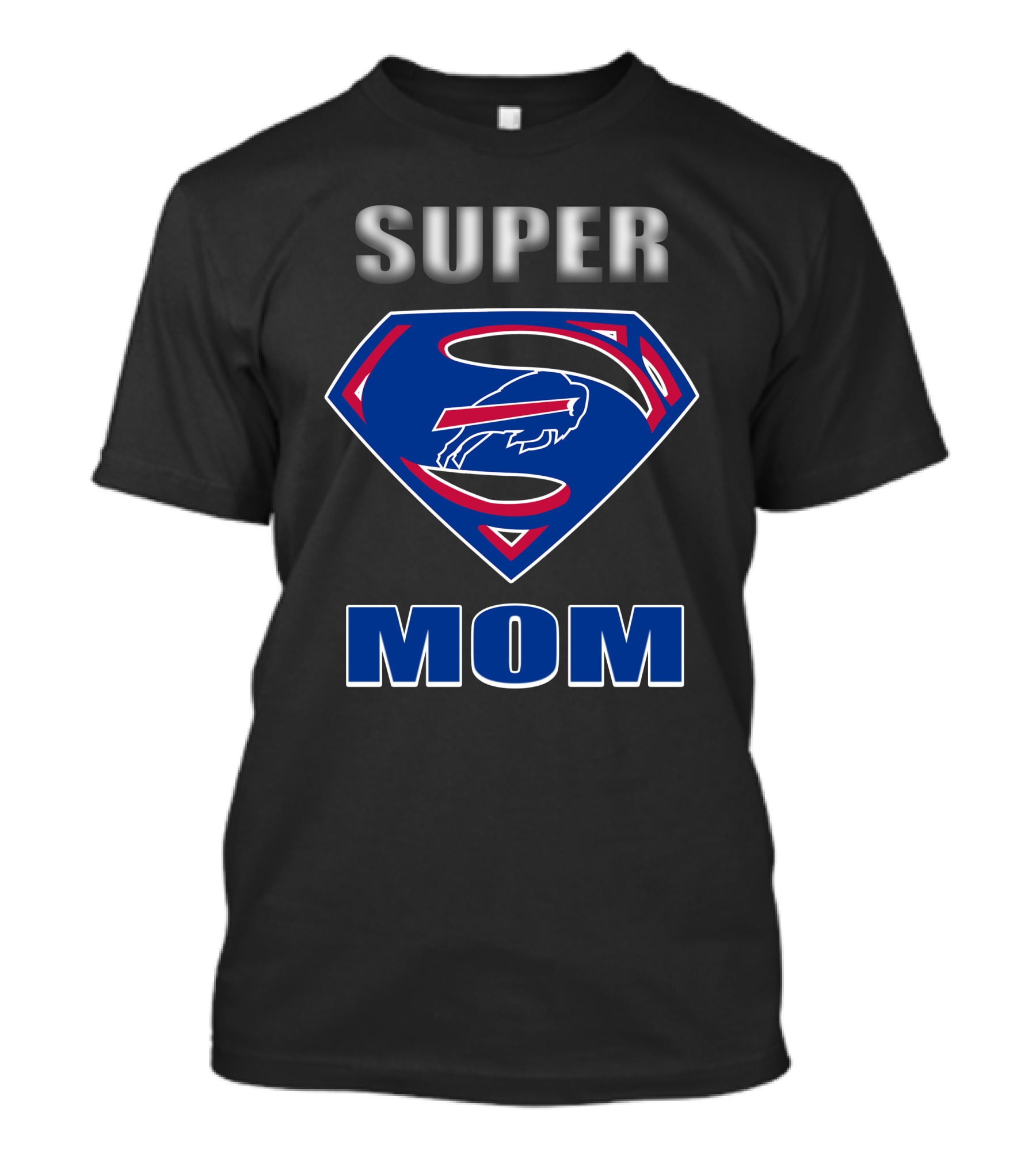 Super Mom Buffalo Bills Fan Hero T-Shirt