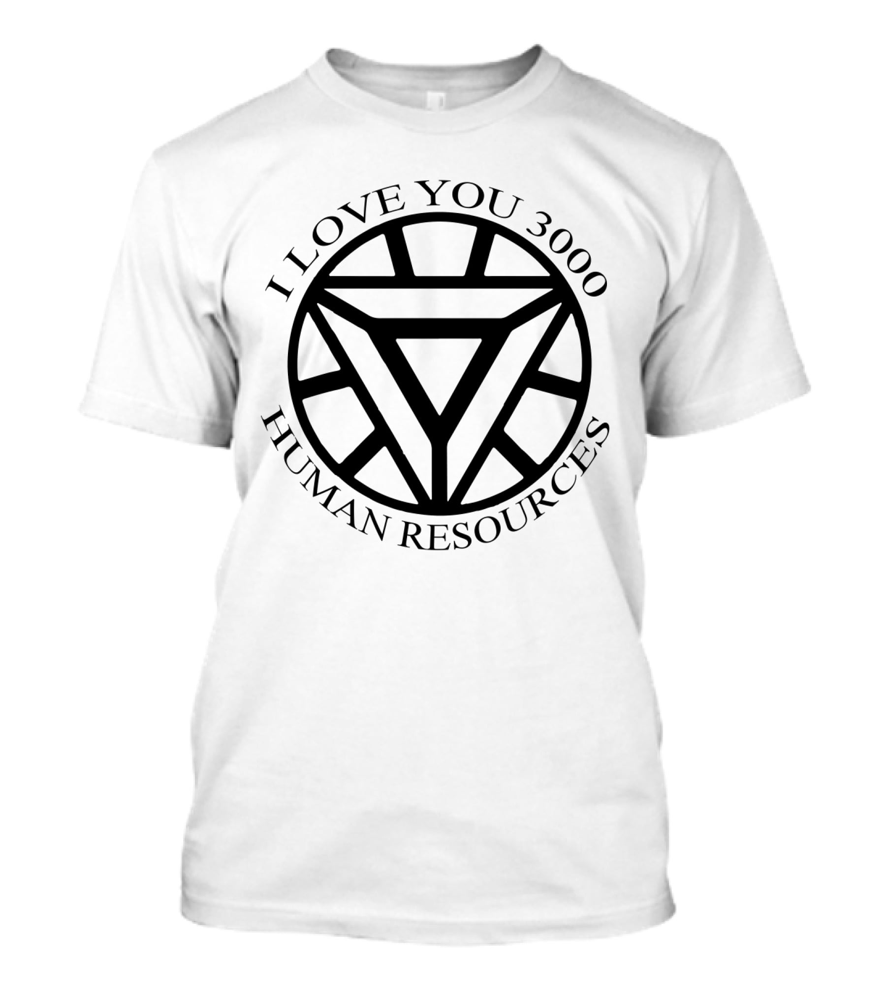 I Love You 3000 Human Resources Arc Reactor T-Shirt