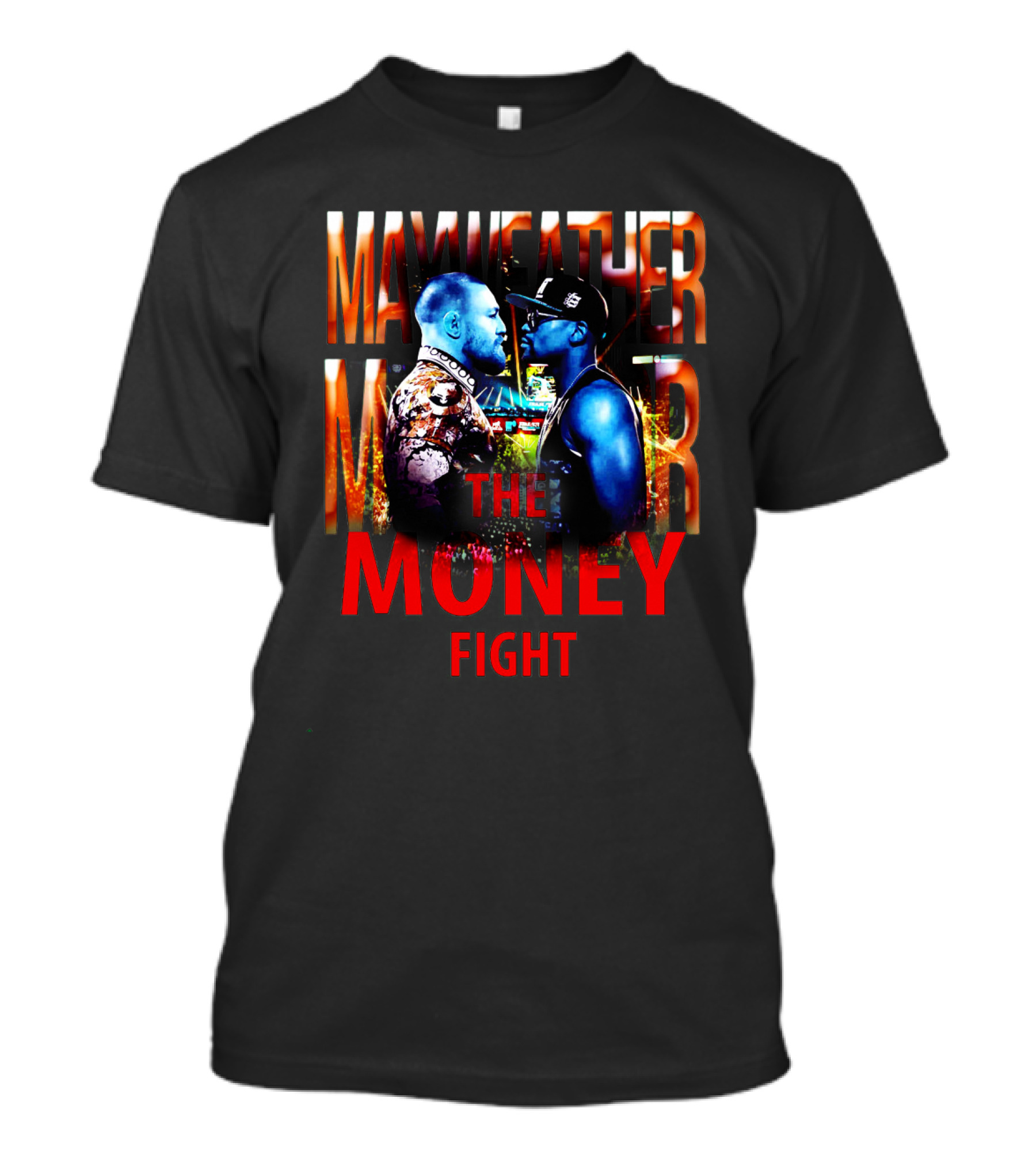 Mayweather McGregor The Money Fight Showdown T-Shirt