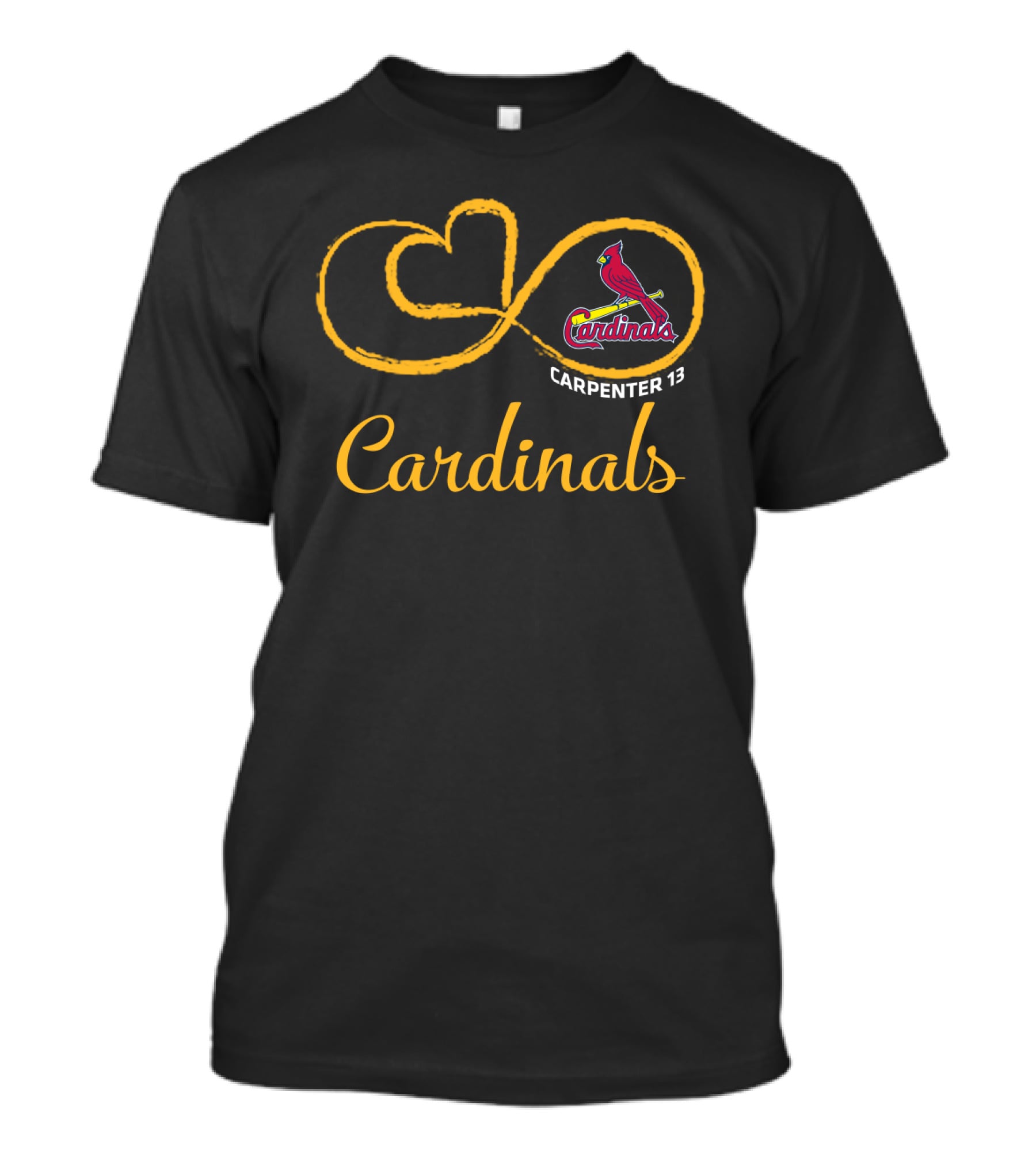 Cardinals Carpenter 13 St. Louis Infinity T-Shirt