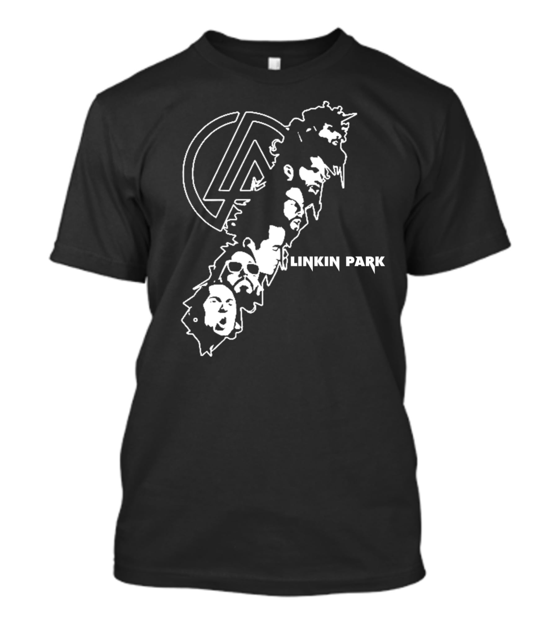 Linkin Park Band Members Silhouette T-Shirt