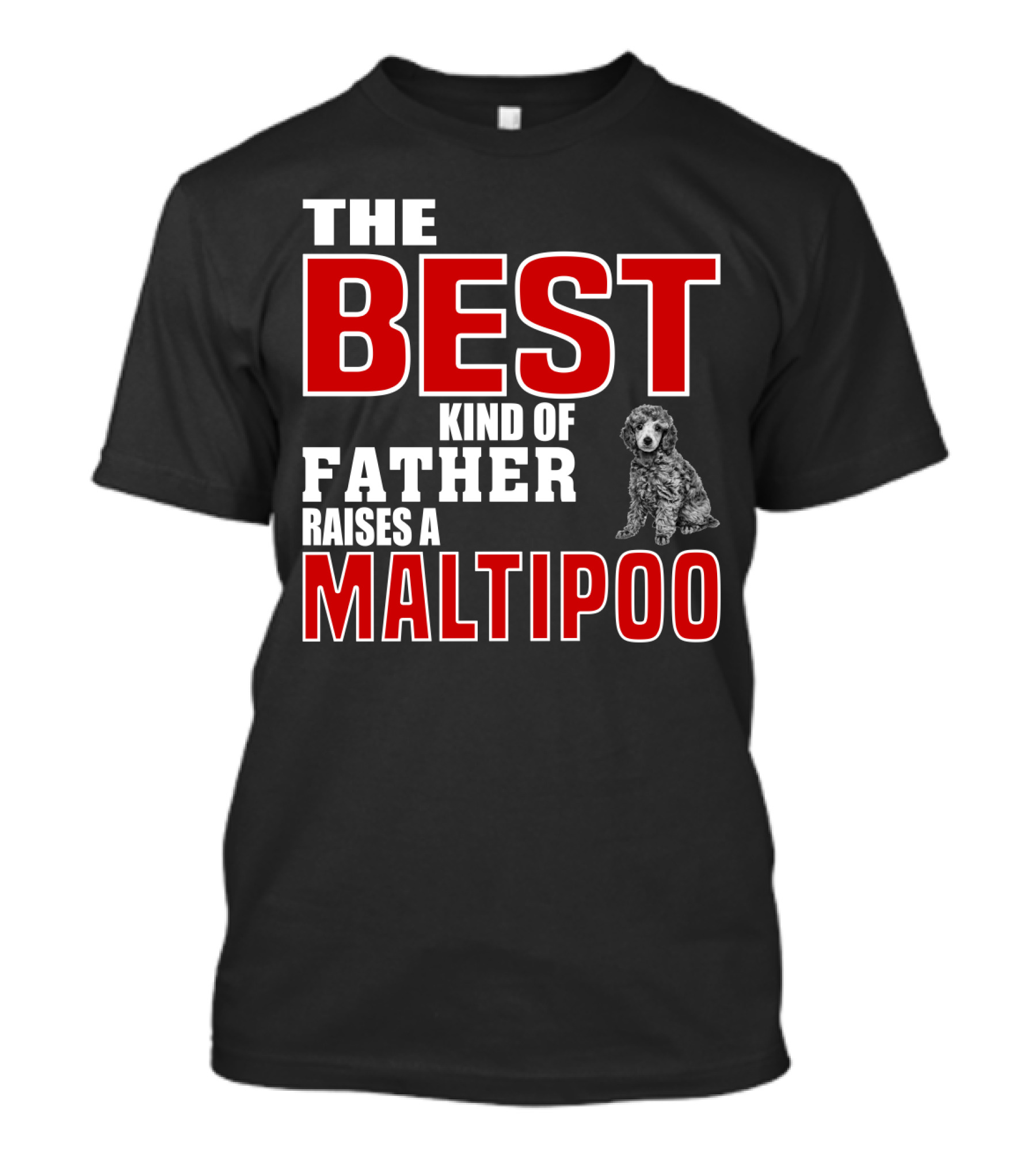 The Best Kind Of Father Raises A Maltipoo T-Shirt